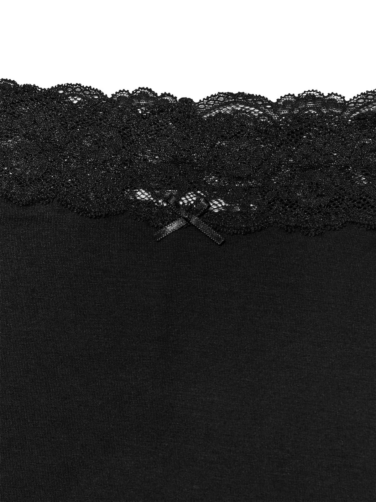 글로니(GLOWNY) ALLURE LACE BOYSHORTS (BLACK)