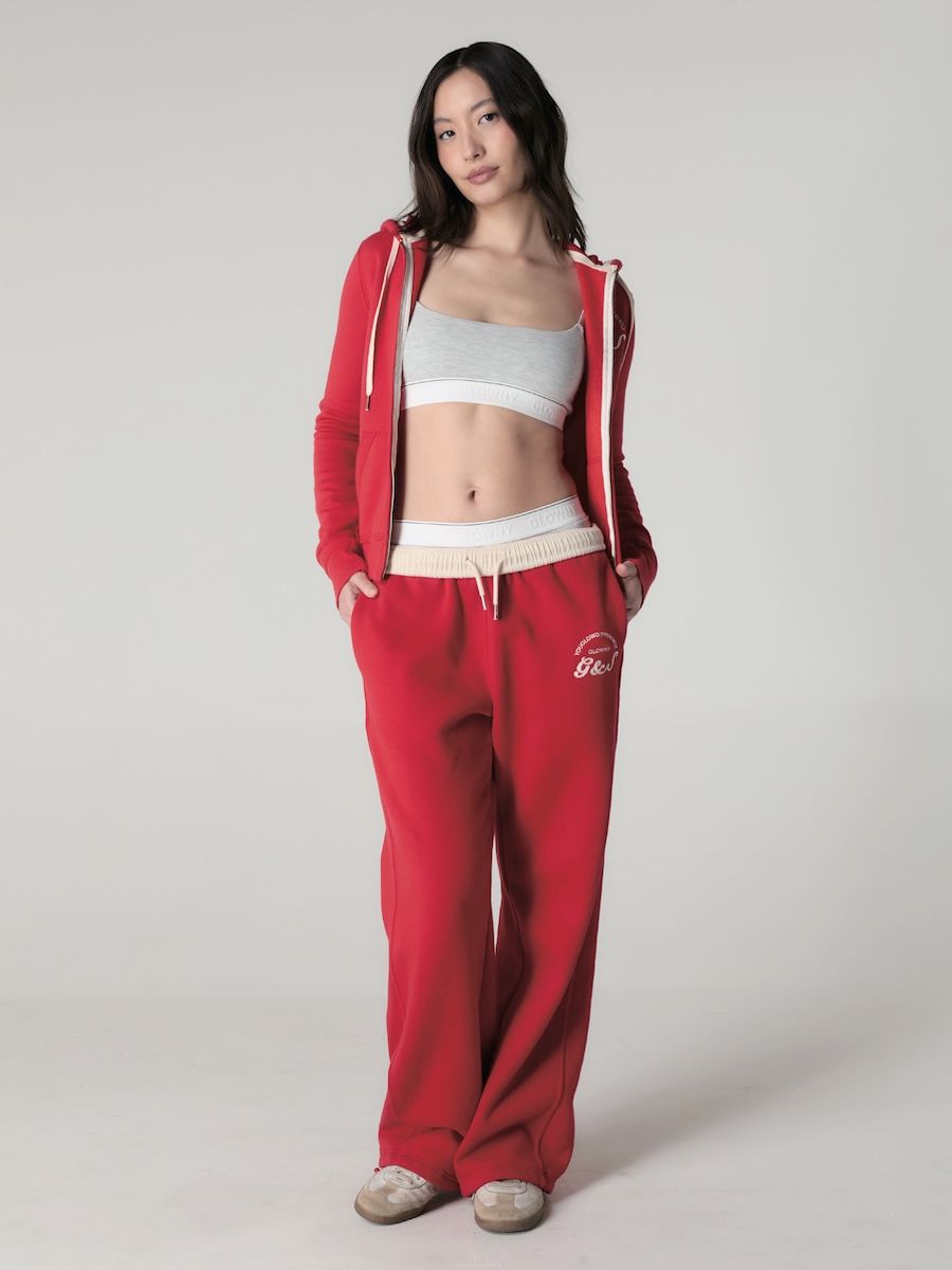 ★GLOWNY★BOLD TRACKSUIT PANTS (RED)★正規品/韓国直送料込 MUSINSA | GLOWNY BOLD TRACKSUIT PANTS (RED)