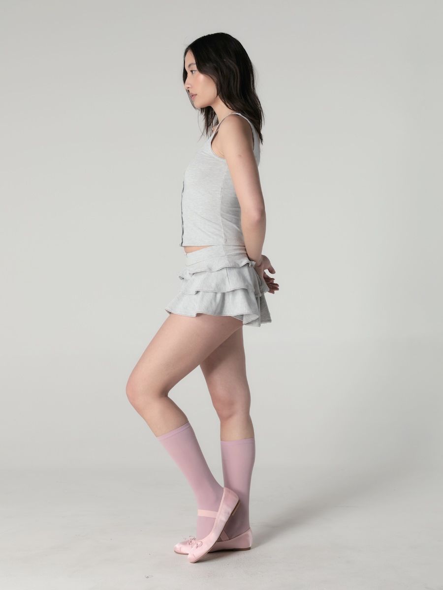 [GLOWNY] PICOT FRILL MINI SKIRT ★大人気★ PICOT FRILL MINI SKIRT – Glowny