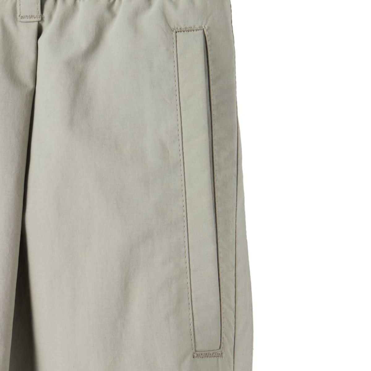 브롬톤 런던(BROMPTON LONDON) SHACKET SET TROUSERS - GREYISH KHAKI (P251MPT162)