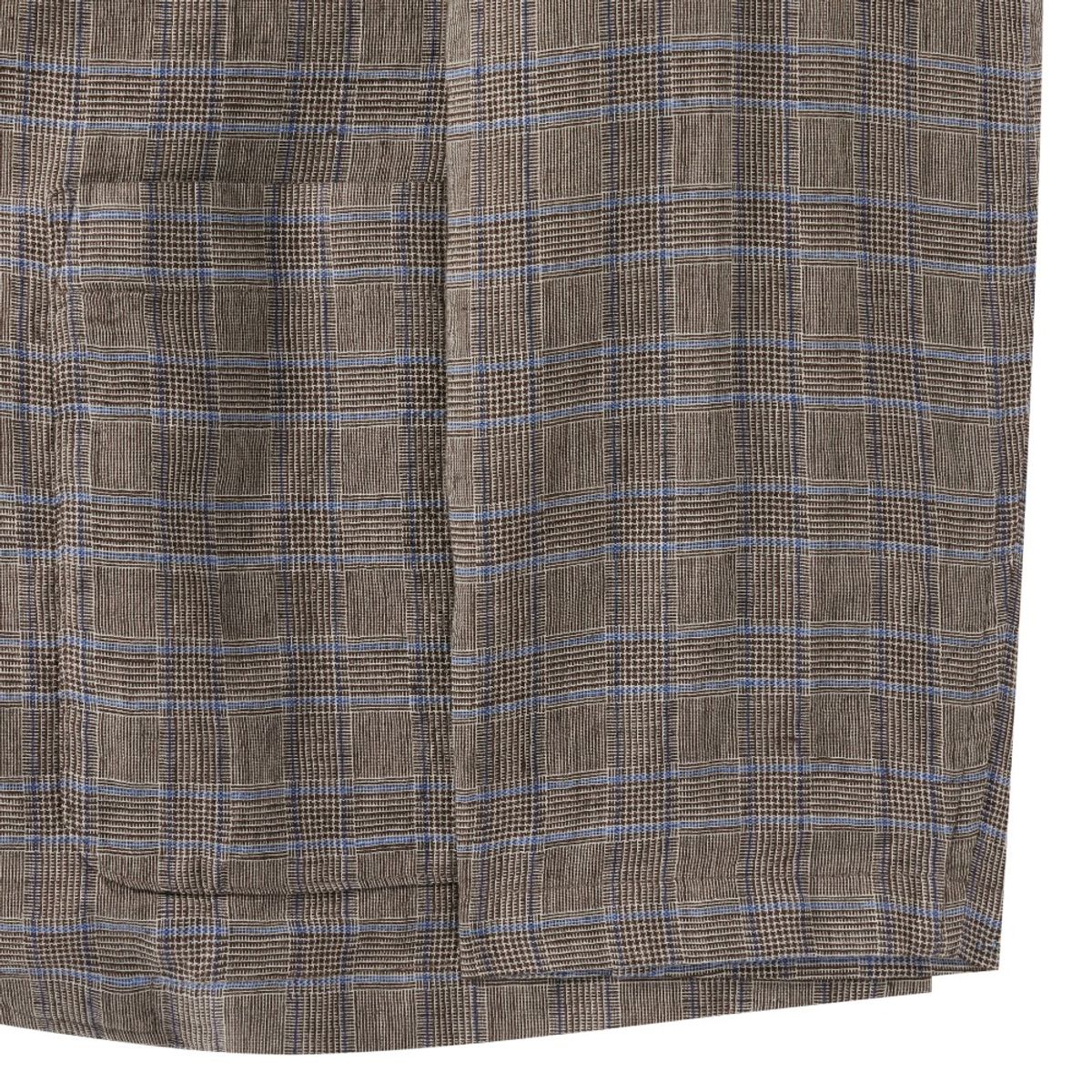 브롬톤 런던(BROMPTON LONDON) RIDING CHEQUERED JACKET - GREY (P252MJK482)