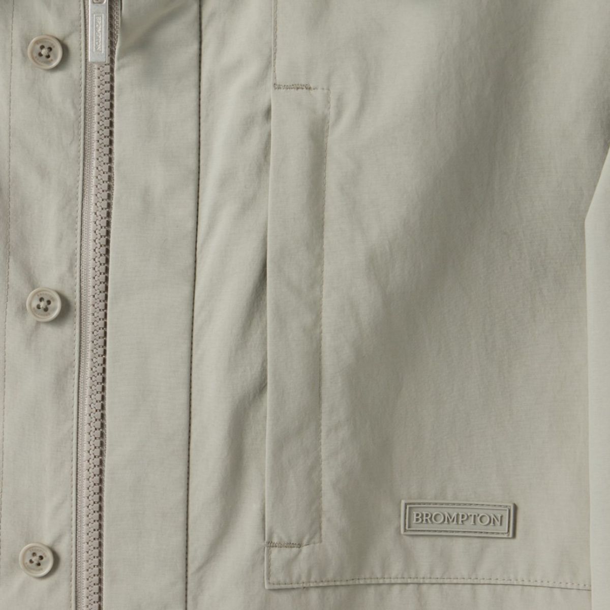 브롬톤 런던(BROMPTON LONDON) CITY EXPLORE SHACKET - GREYISH KHAKI (P251MJK162)