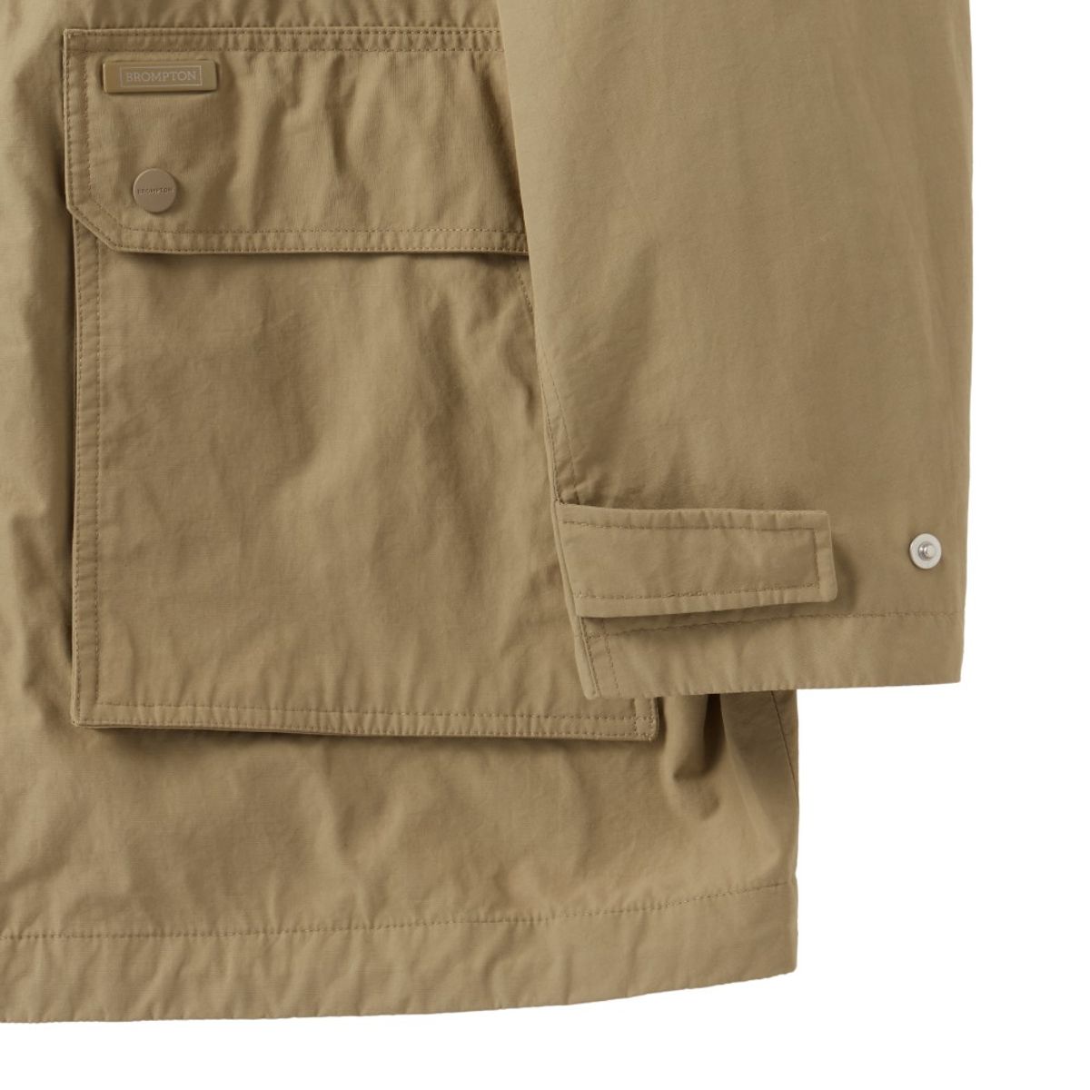 브롬톤 런던(BROMPTON LONDON) 2IN1 HOOD JUMPER - BEIGE (P251UJP101)