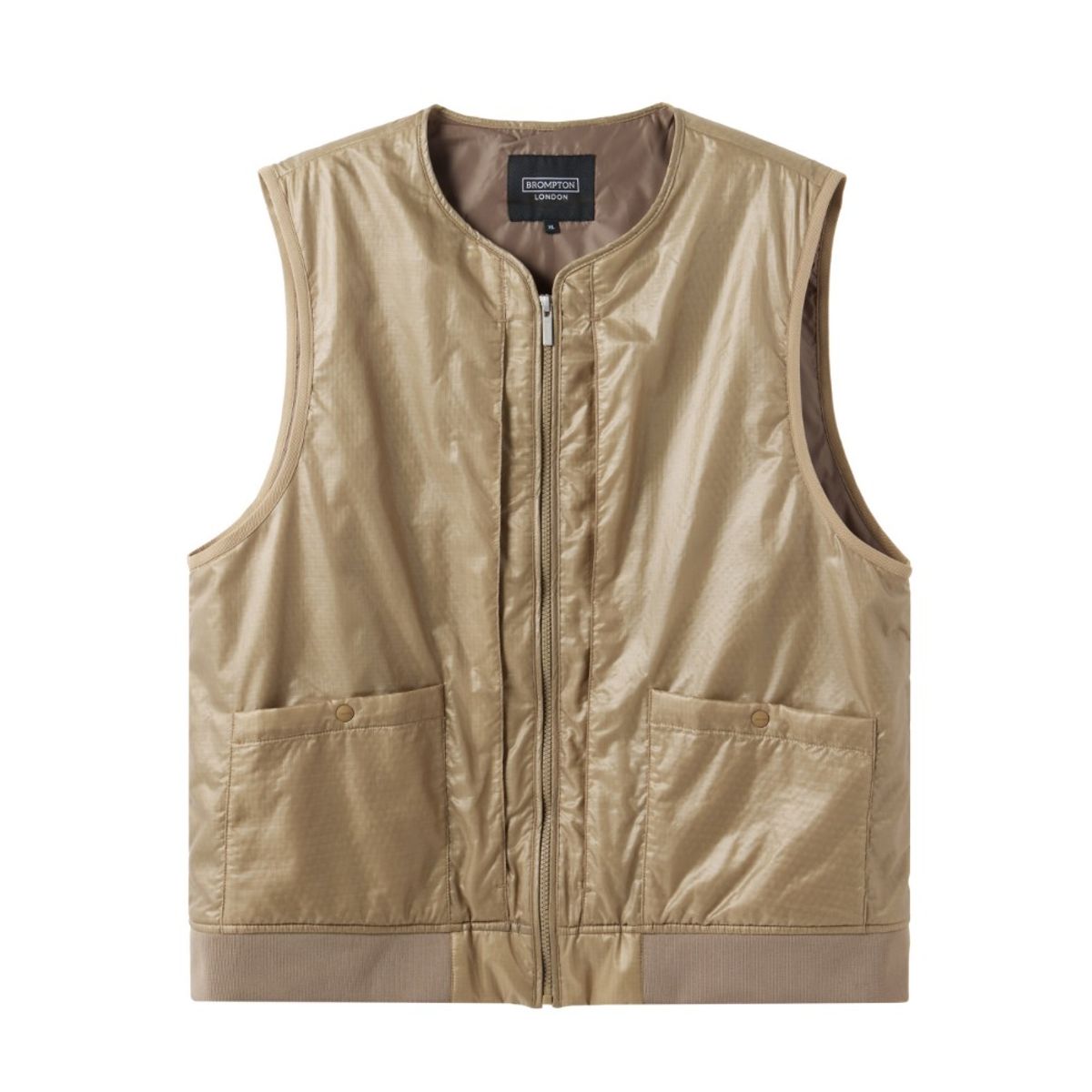 브롬톤 런던(BROMPTON LONDON) 2IN1 HOOD JUMPER - BEIGE (P251UJP101)