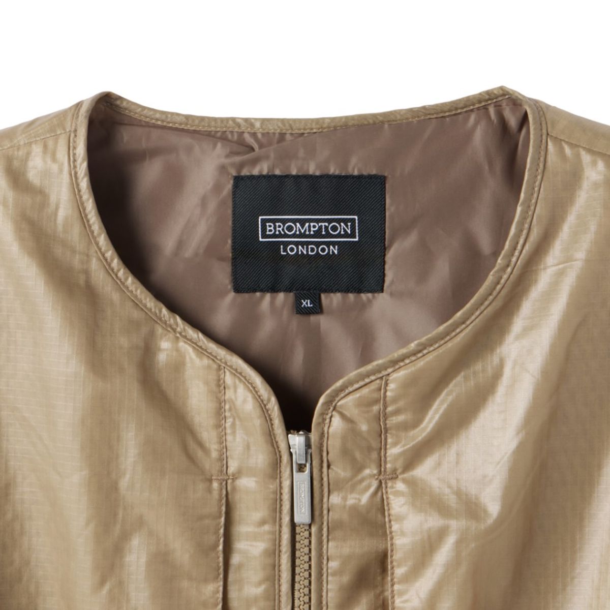 브롬톤 런던(BROMPTON LONDON) 2IN1 HOOD JUMPER - BEIGE (P251UJP101)