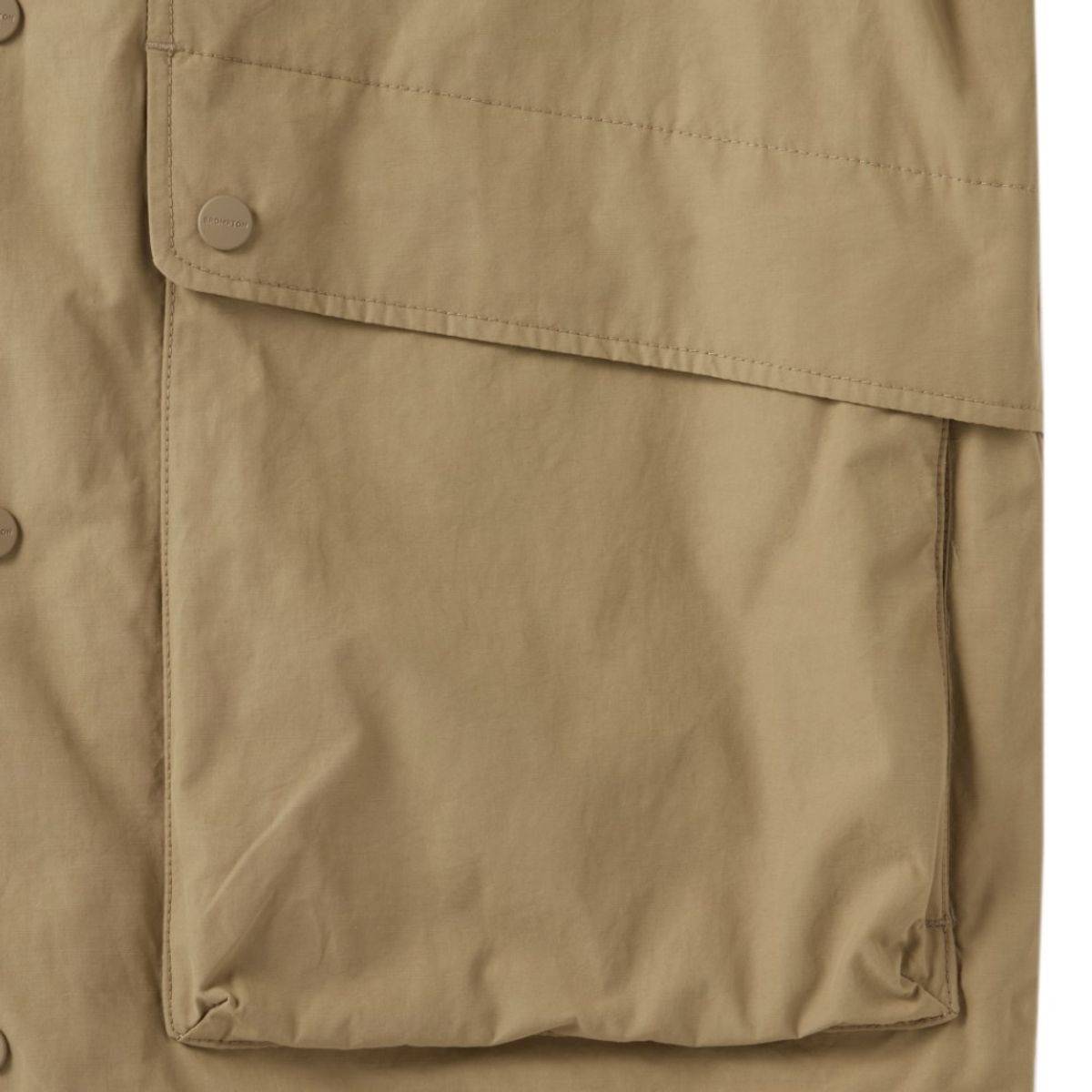 브롬톤 런던(BROMPTON LONDON) OUT POCKET COACH JUMPER - BEIGE (P251UJP102)