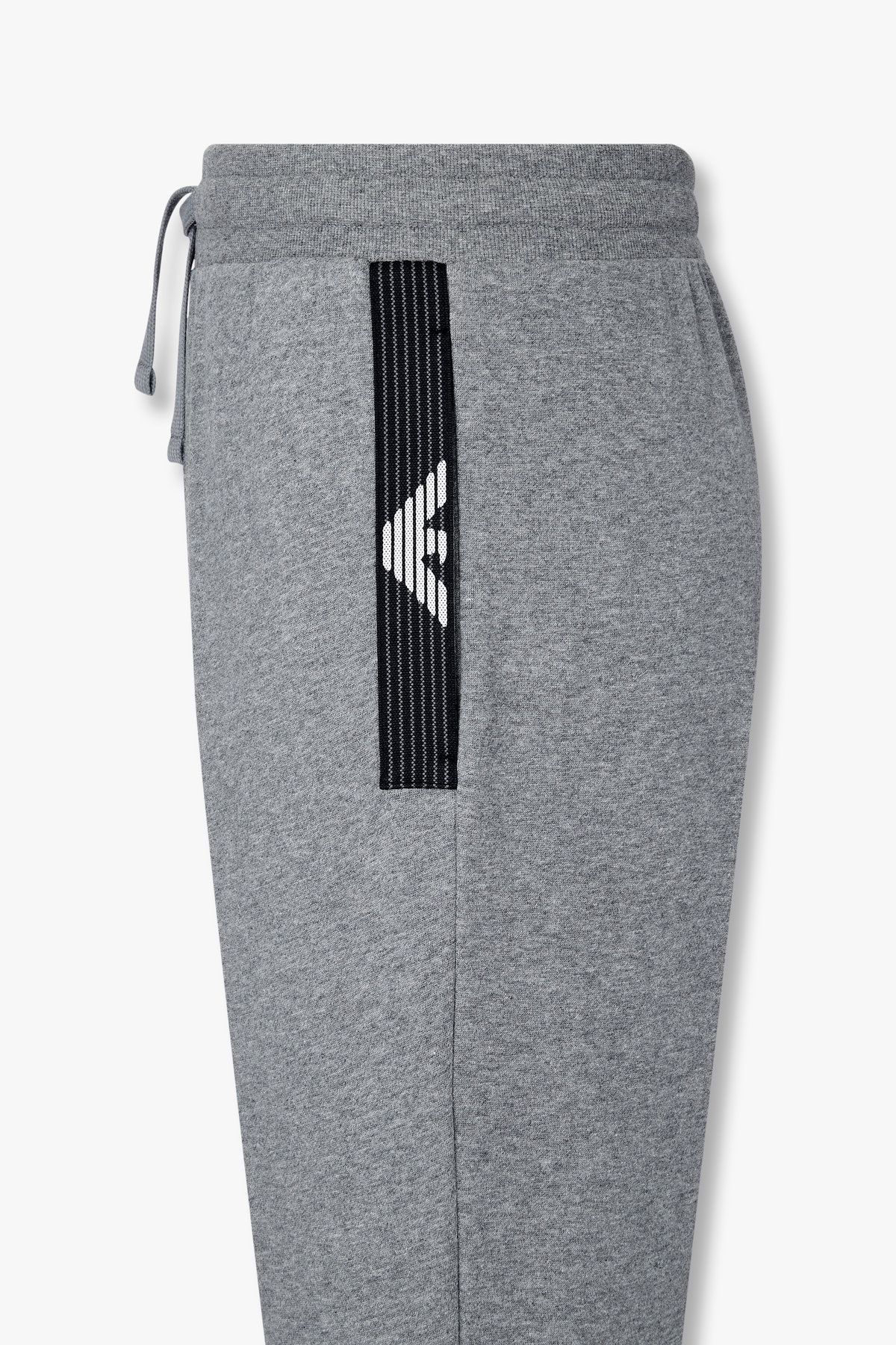 엠포리오 아르마니 언더웨어(EMPORIO ARMANI UNDERWEAR) 남성 사이드 이글 라인 라운지 조거 팬츠_멜란지 그레이 0815132004