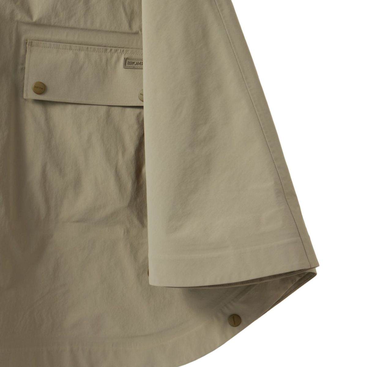 브롬톤 런던(BROMPTON LONDON) W PONCHO RAIN COAT - BEIGE (P255WCT132)