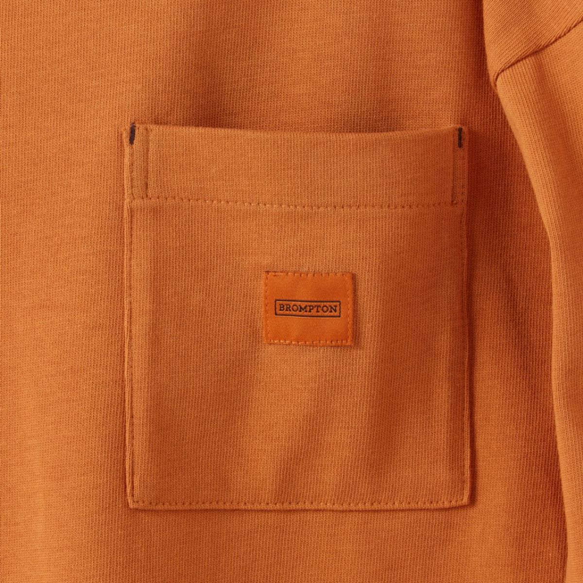 브롬톤 런던(BROMPTON LONDON) 1975 LONG SLEEVES T-SHIRT  - ORANGE (P251UTS402)