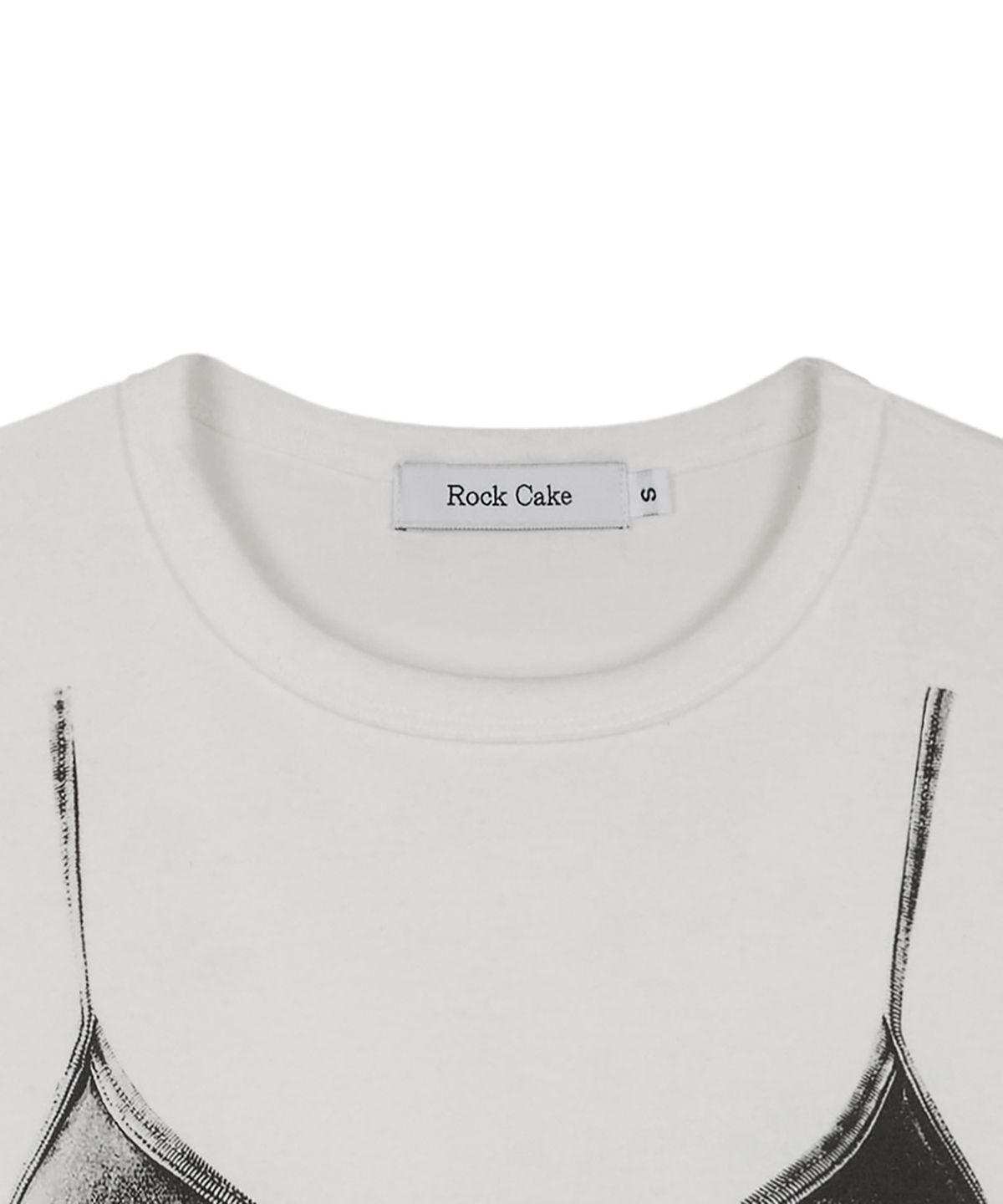 락케이크(ROCKCAKE) Fake Layerd Top - White