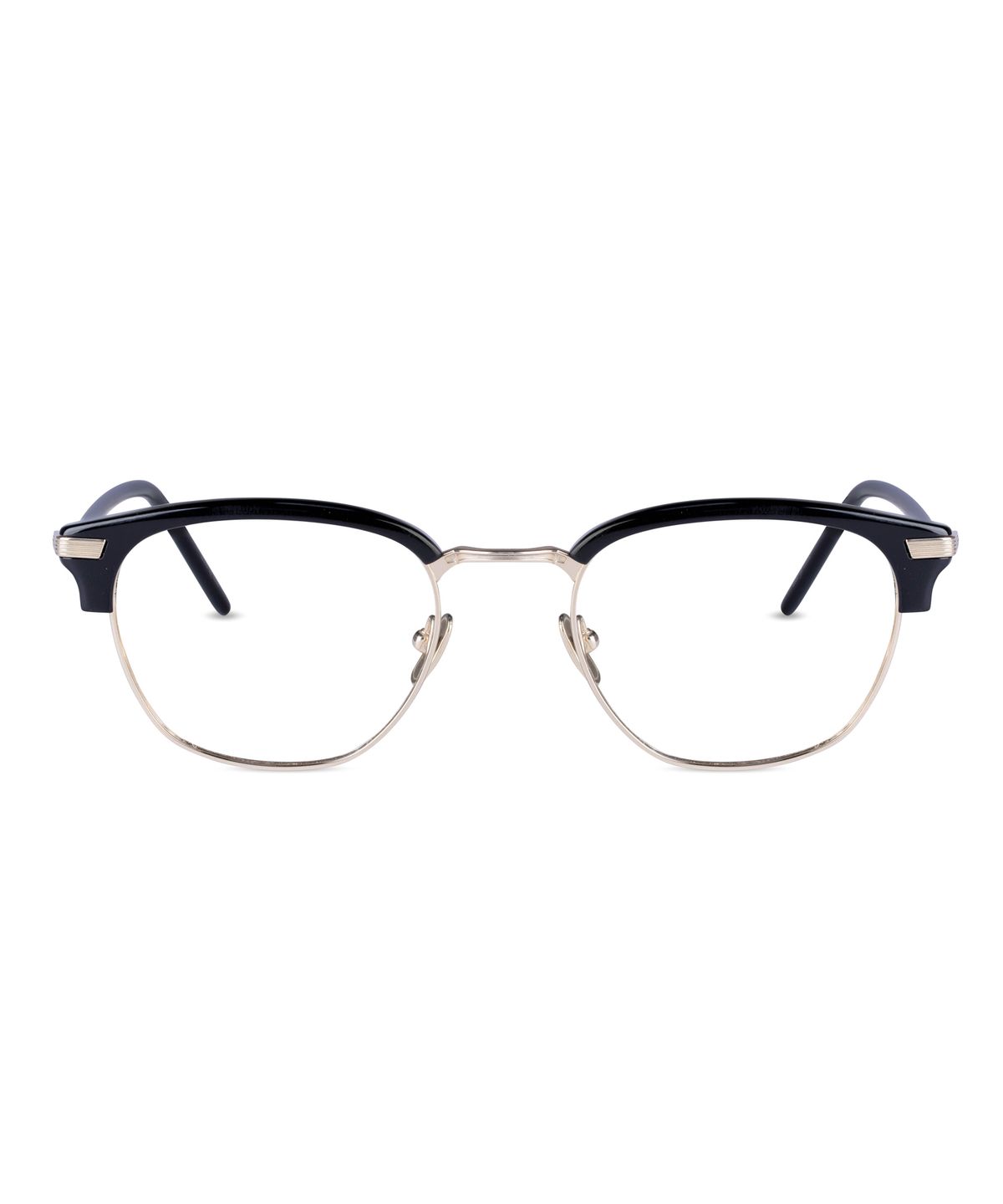 앰버옵티컬(AMBEROPTICAL) 행크2 하금테 안경 HANK2 블랙 골드