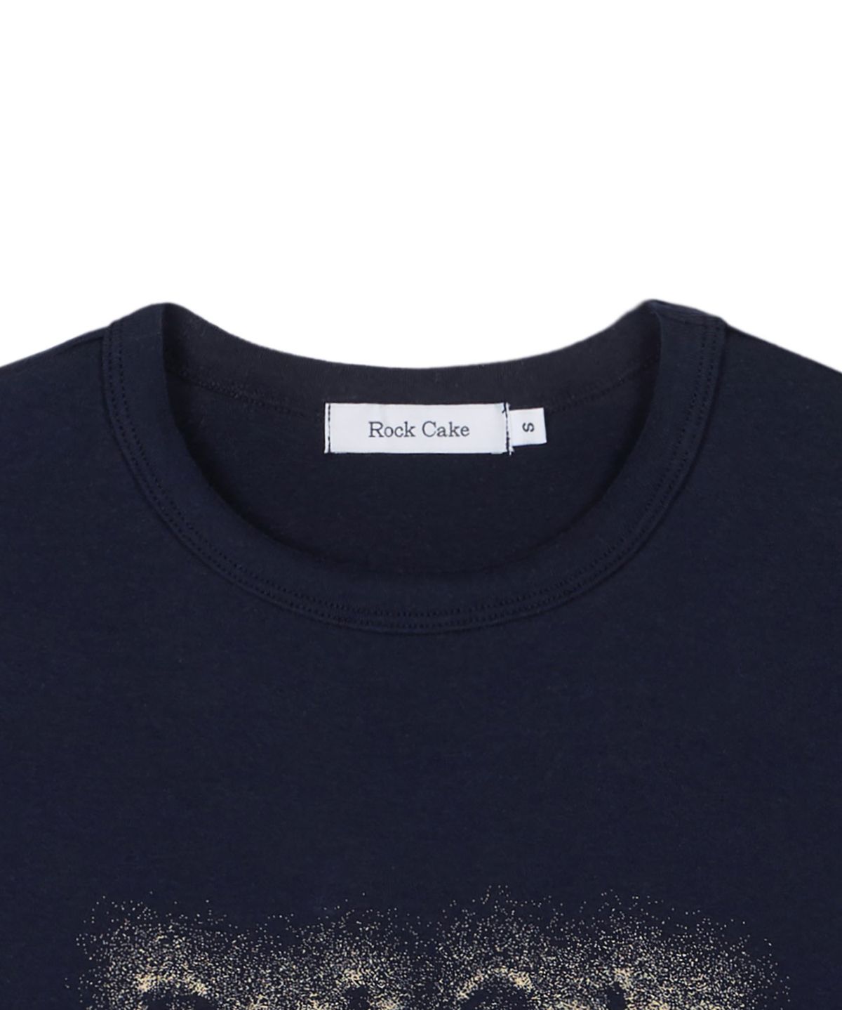 락케이크(ROCKCAKE) Point Drawing Logo Top - Navy