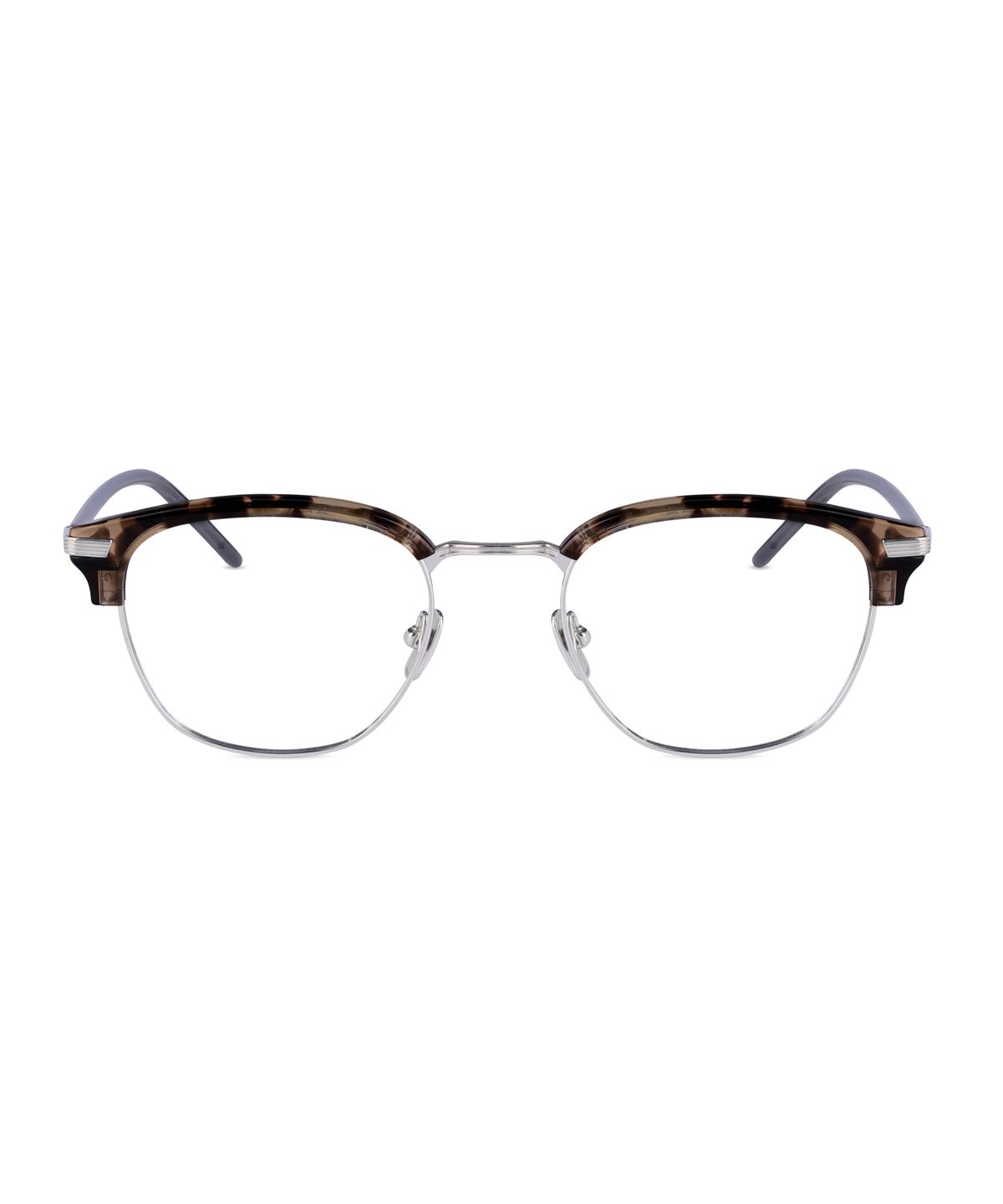 앰버옵티컬(AMBEROPTICAL) 행크2 하금테 안경 HANK2 마블 실버