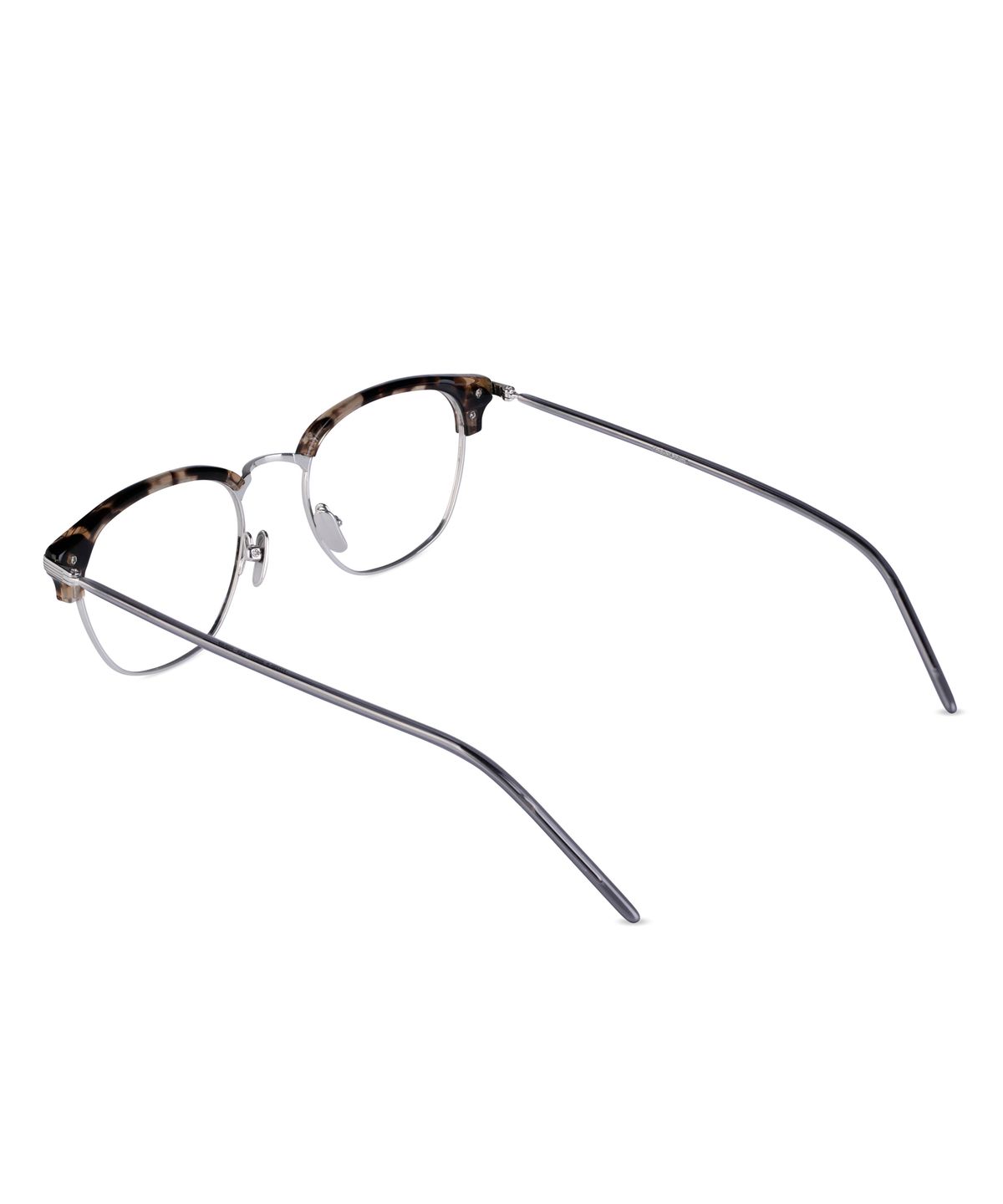 앰버옵티컬(AMBEROPTICAL) 행크2 하금테 안경 HANK2 마블 실버