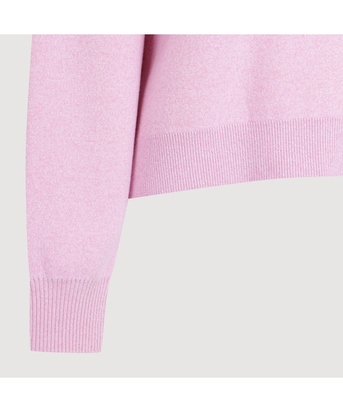 럭키슈에뜨(LUCKY CHOUETTE) Reversible Lettering Round Neck Knit Pullover (pink) LFWAS25210PIX