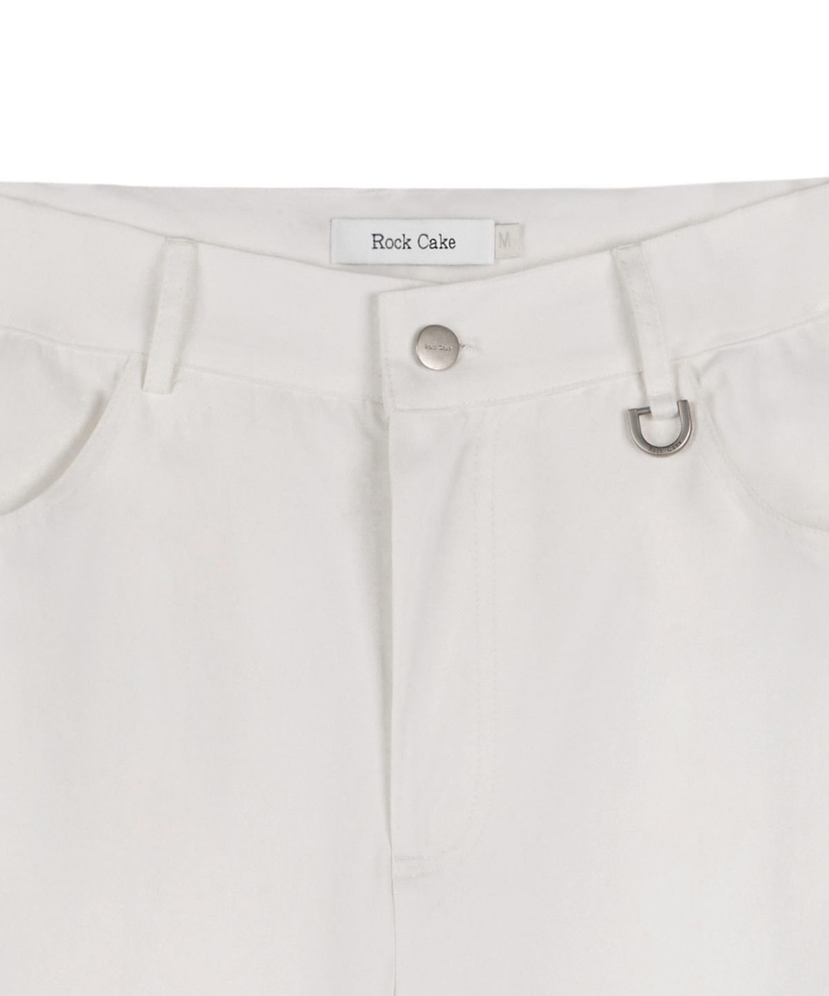 락케이크(ROCKCAKE) Pocket Studded Pants - White