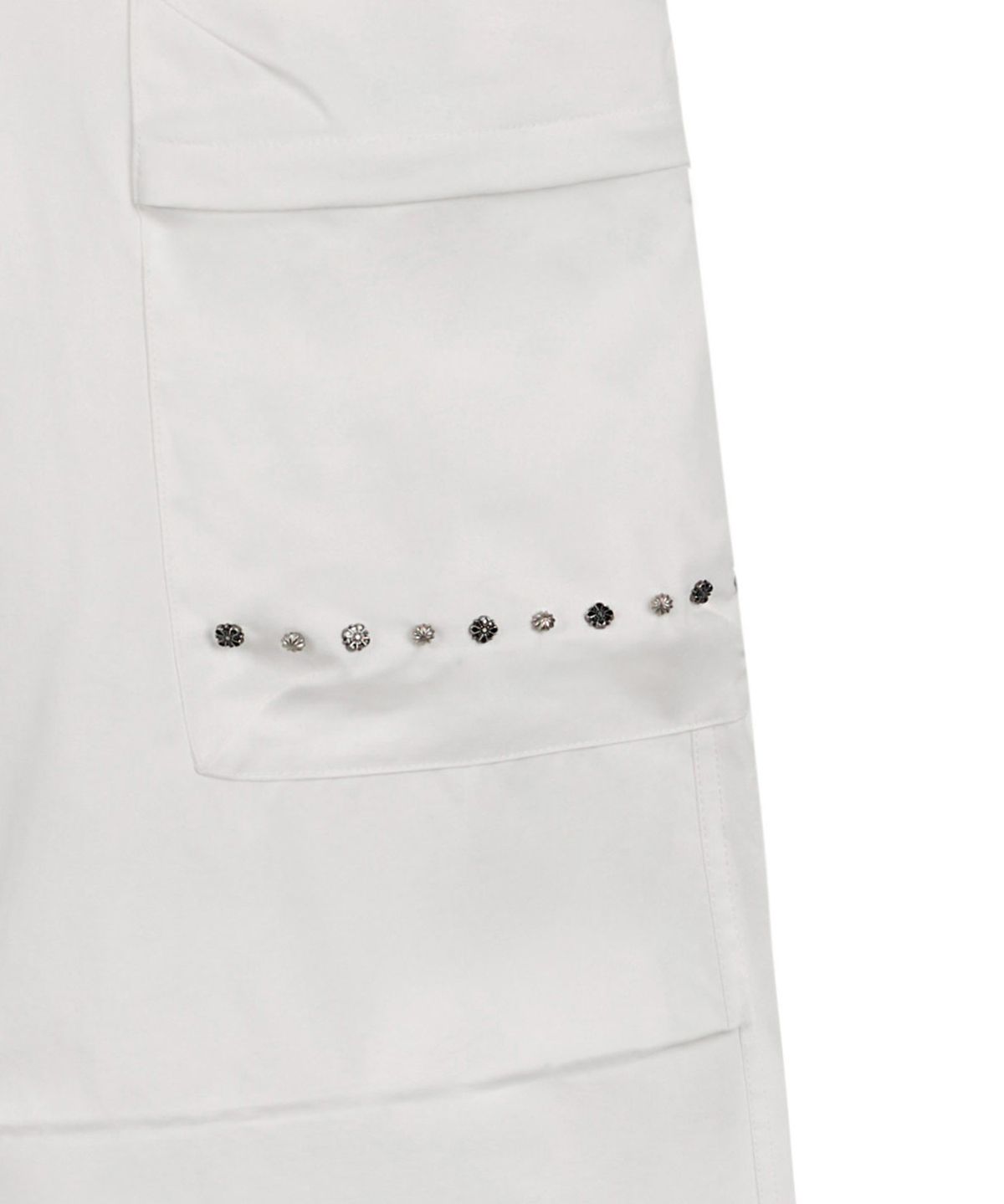 락케이크(ROCKCAKE) Pocket Studded Pants - White