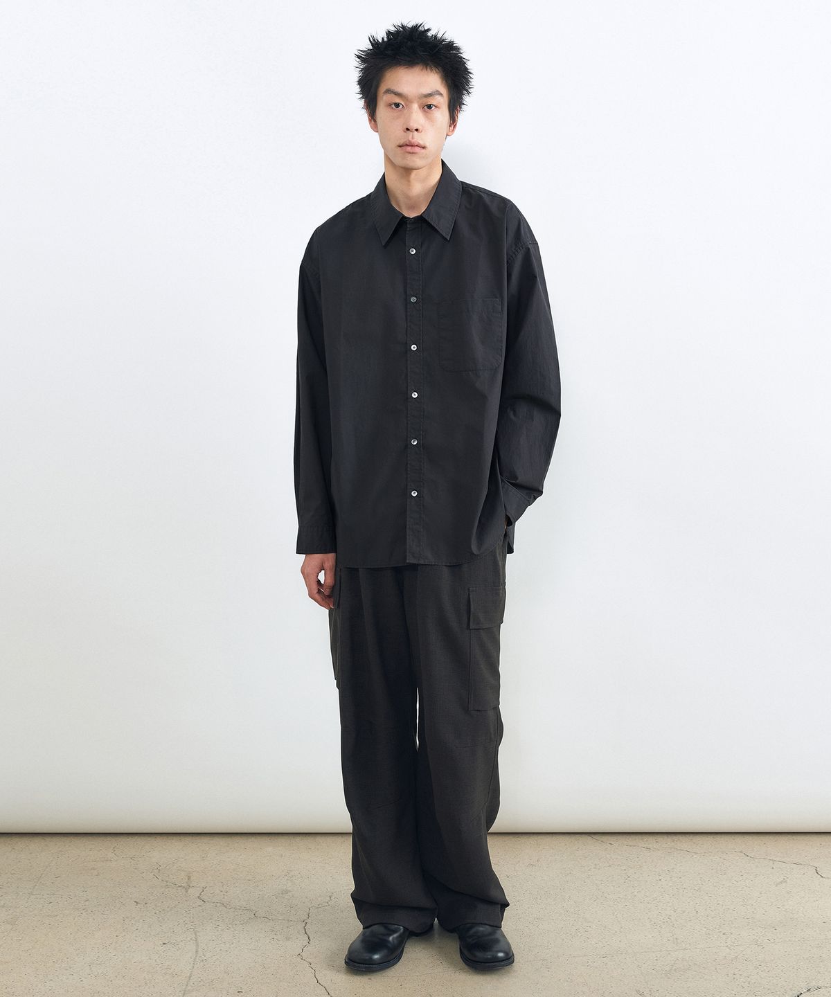 인사일런스(INSILENCE) BDU 카고 팬츠 BLACK PLAID