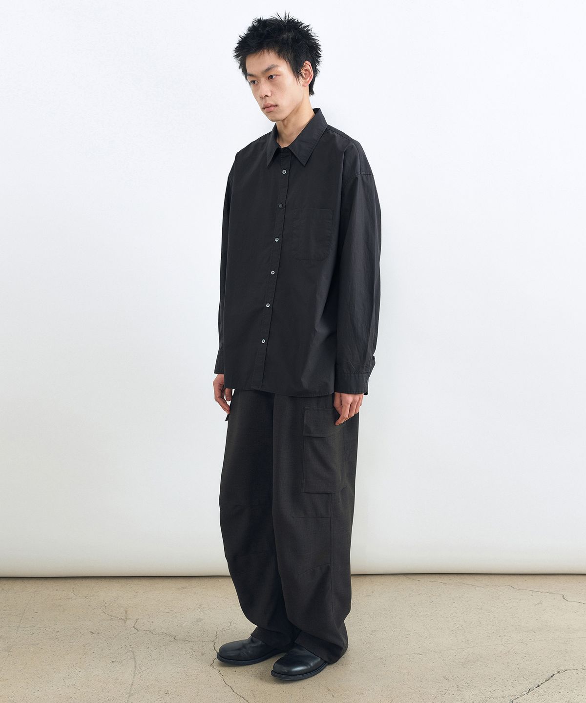 인사일런스(INSILENCE) BDU 카고 팬츠 BLACK PLAID