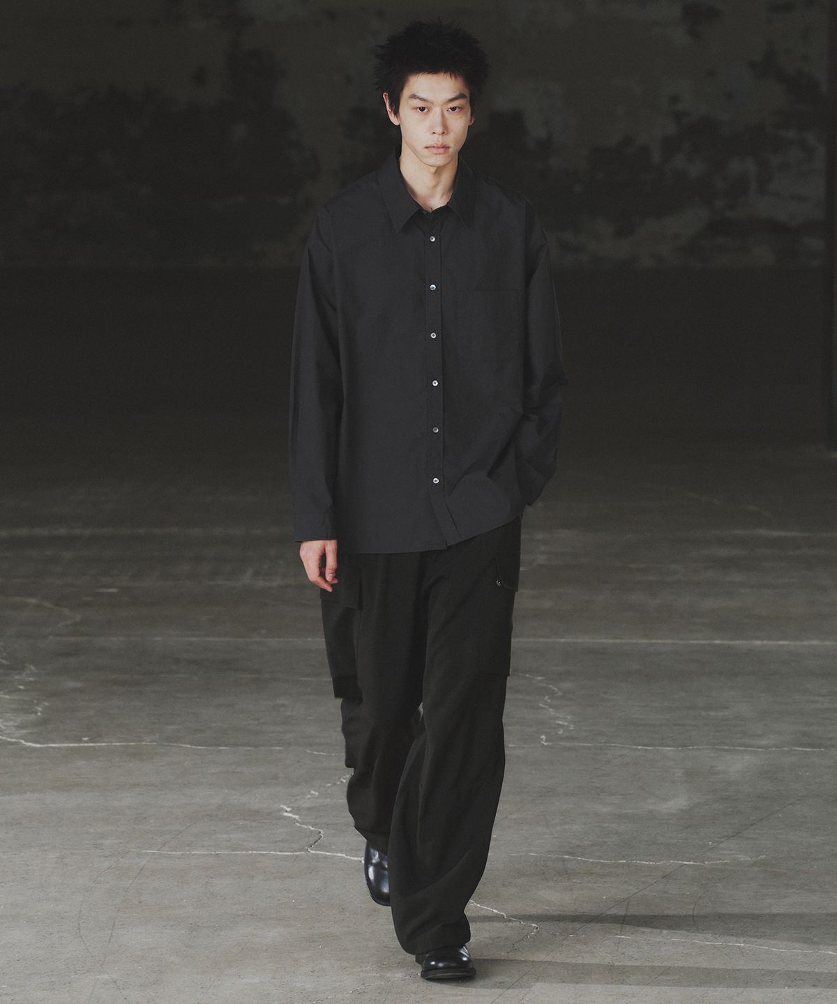 인사일런스(INSILENCE) BDU 카고 팬츠 BLACK PLAID
