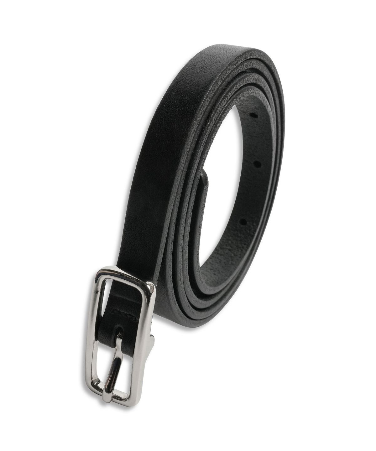도프셉(DOFFSEPT) Slim Square Belt in Black