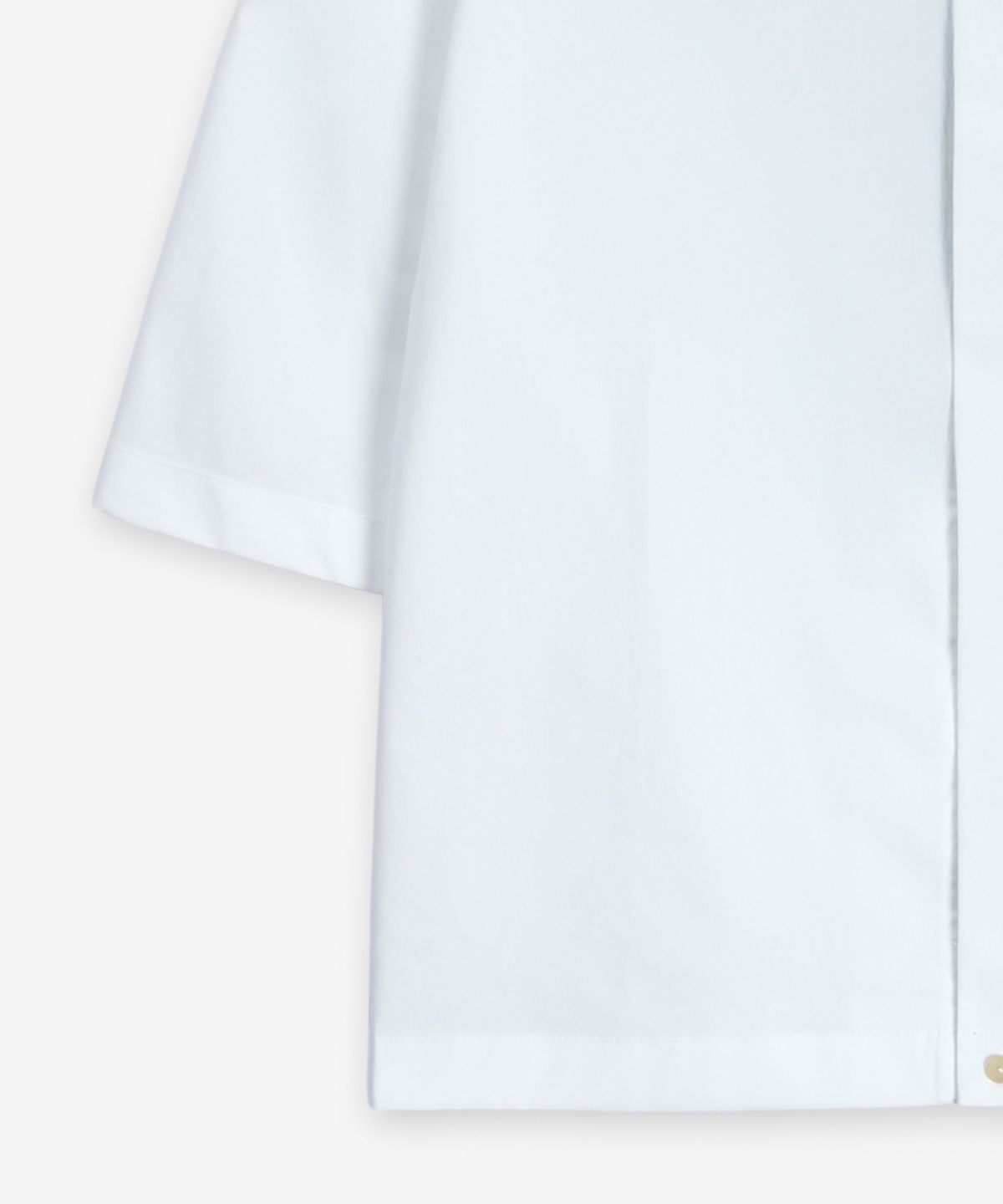 자크뮈스(JACQUEMUS) 라 슈미즈 베이스볼 반소매 셔츠 - 화이트 / 255SH1141454100
