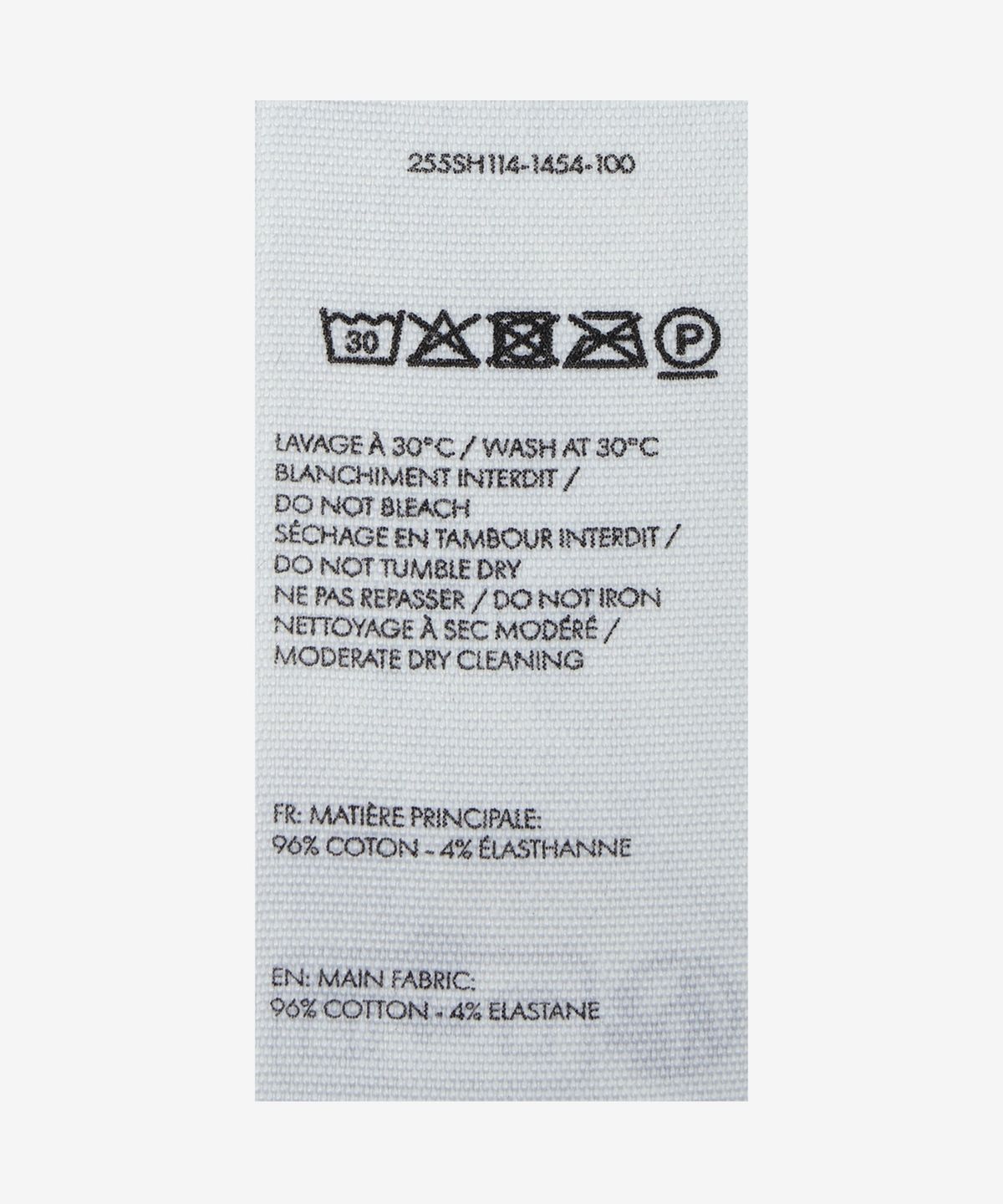 자크뮈스(JACQUEMUS) 라 슈미즈 베이스볼 반소매 셔츠 - 화이트 / 255SH1141454100