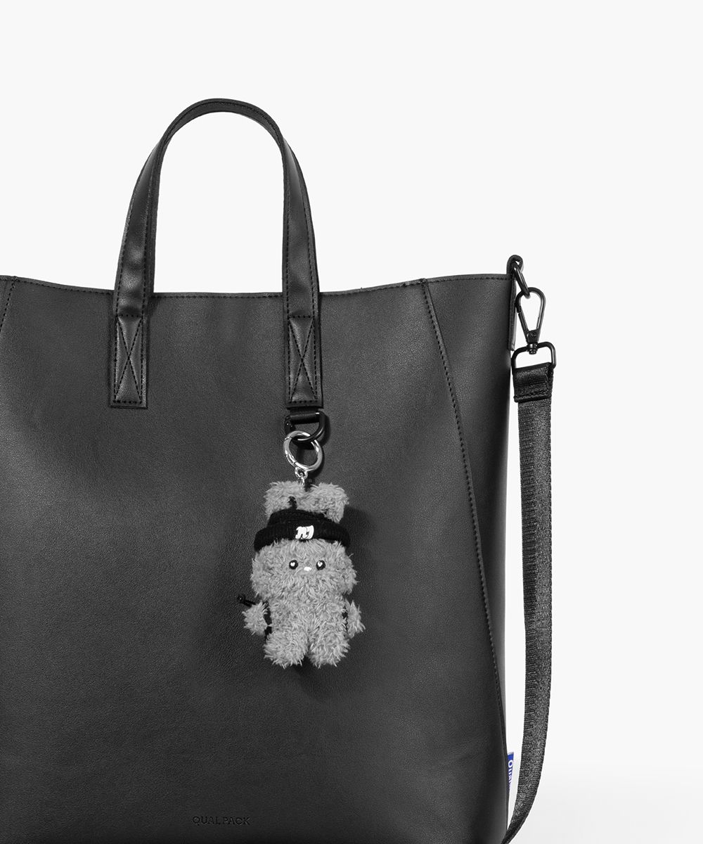 MUSINSA | QUALPACK Essential Tote Bag 302 Black
