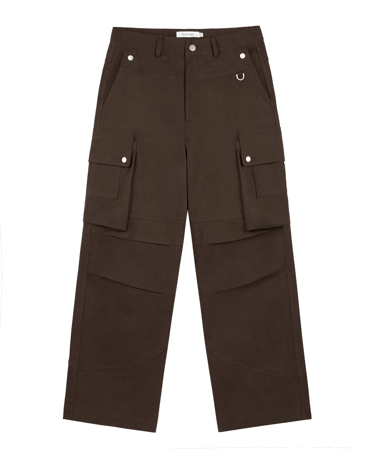 락케이크(ROCKCAKE) Open Pocket Cargo Pants - Brown