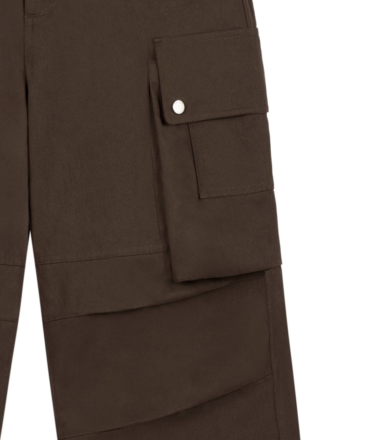 락케이크(ROCKCAKE) Open Pocket Cargo Pants - Brown