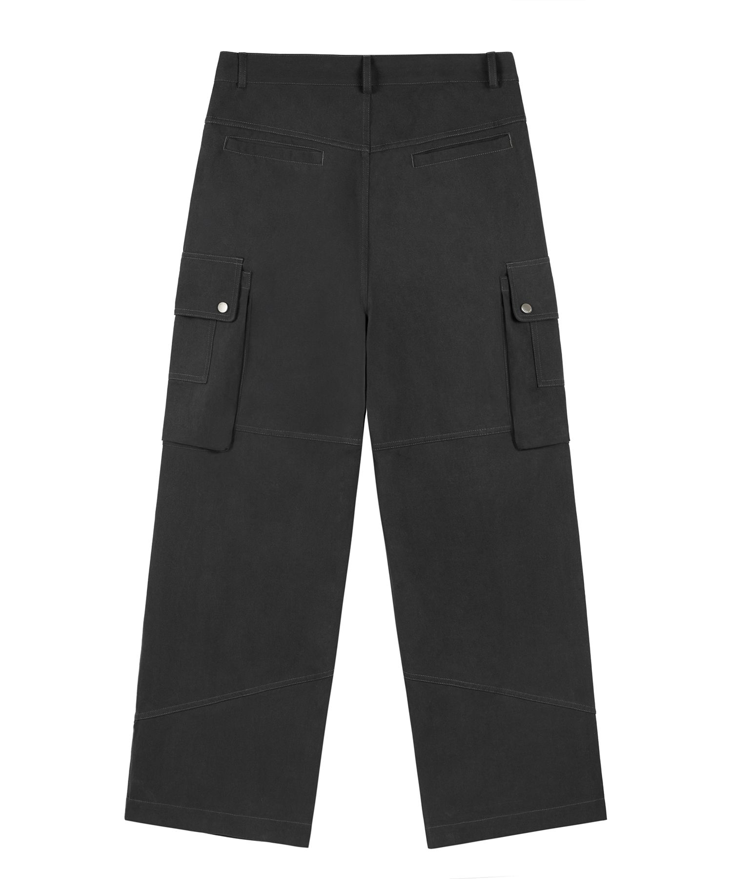 【ROCKCAKE】25ss Open Pocket Cargo Pants MUSINSA | ROCKCAKE Open Pocket Cargo Pants - Charcoal
