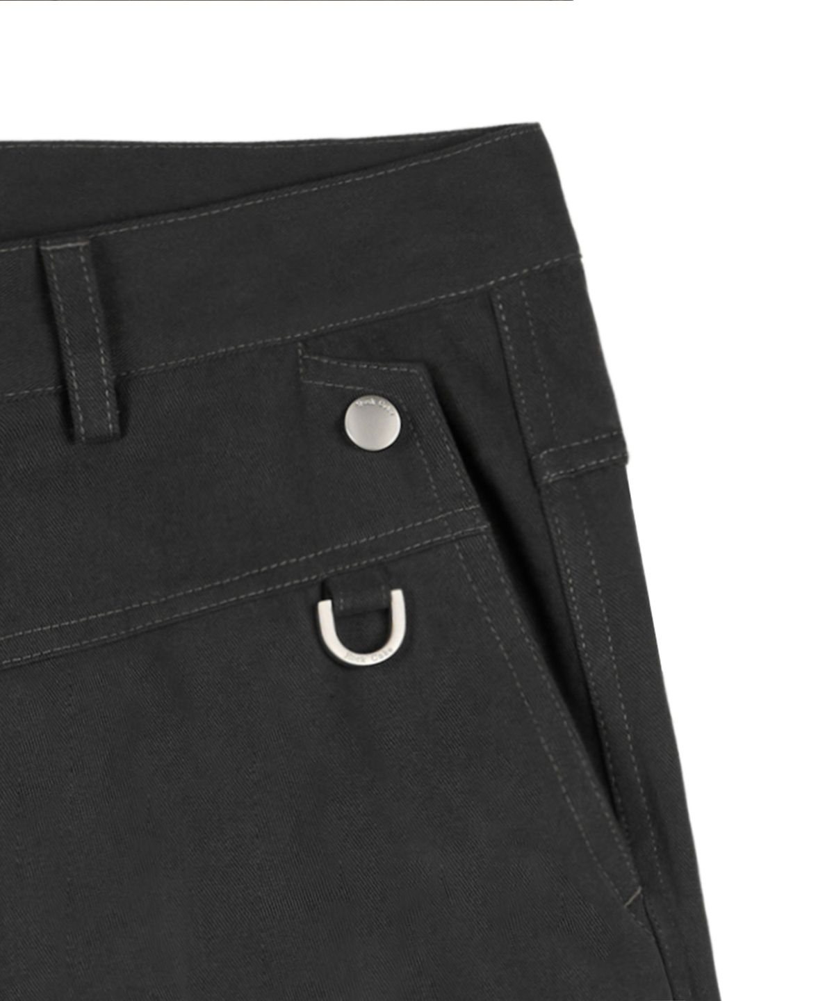 락케이크(ROCKCAKE) Open Pocket Cargo Pants - Charcoal