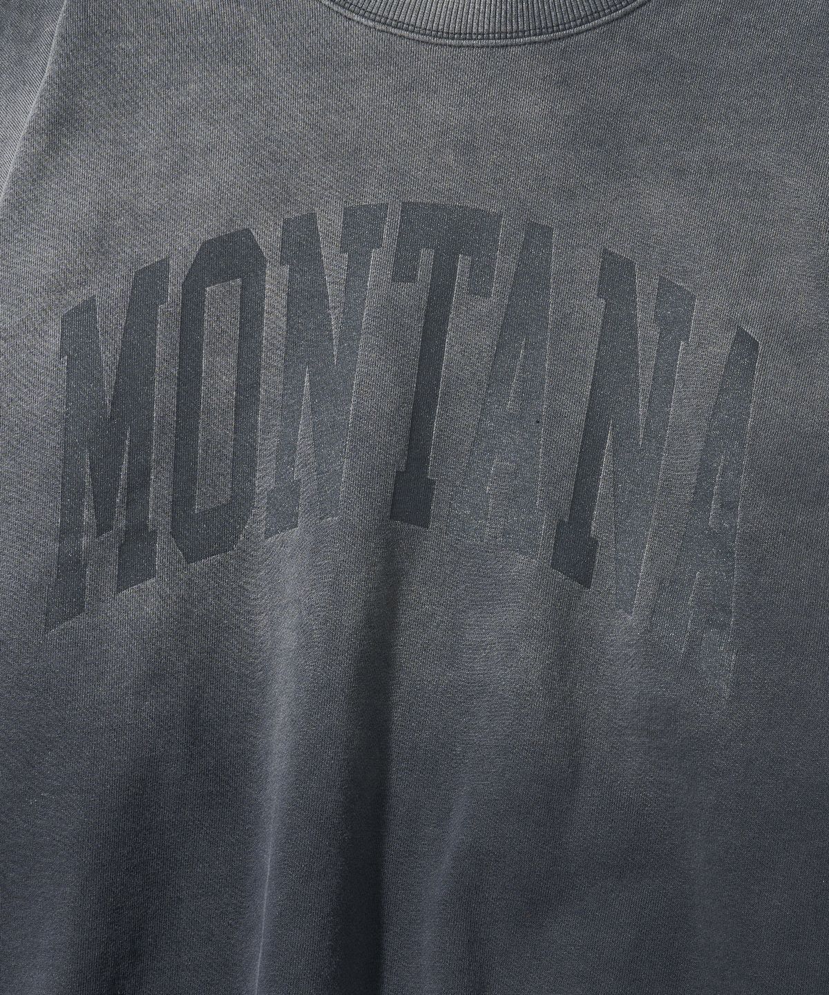 아웃스탠딩(OUTSTANDING) V.S.C SWEAT(MONTANA)_CHARCOAL