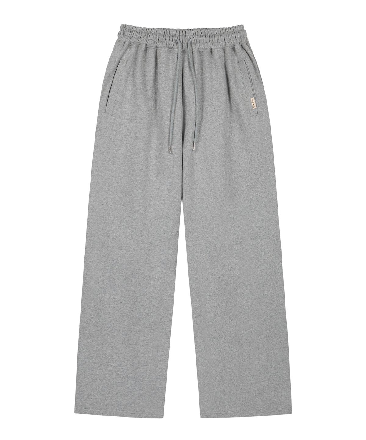 락케이크(ROCKCAKE) Applique R Pocket Jogger - Gray
