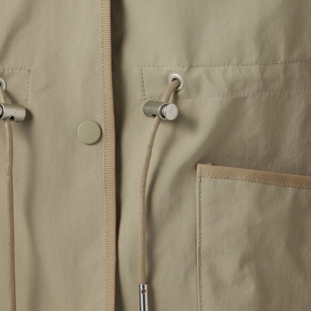 브롬톤 런던(BROMPTON LONDON) W WEATHER JACKET - BEIGE (P251WJP103)