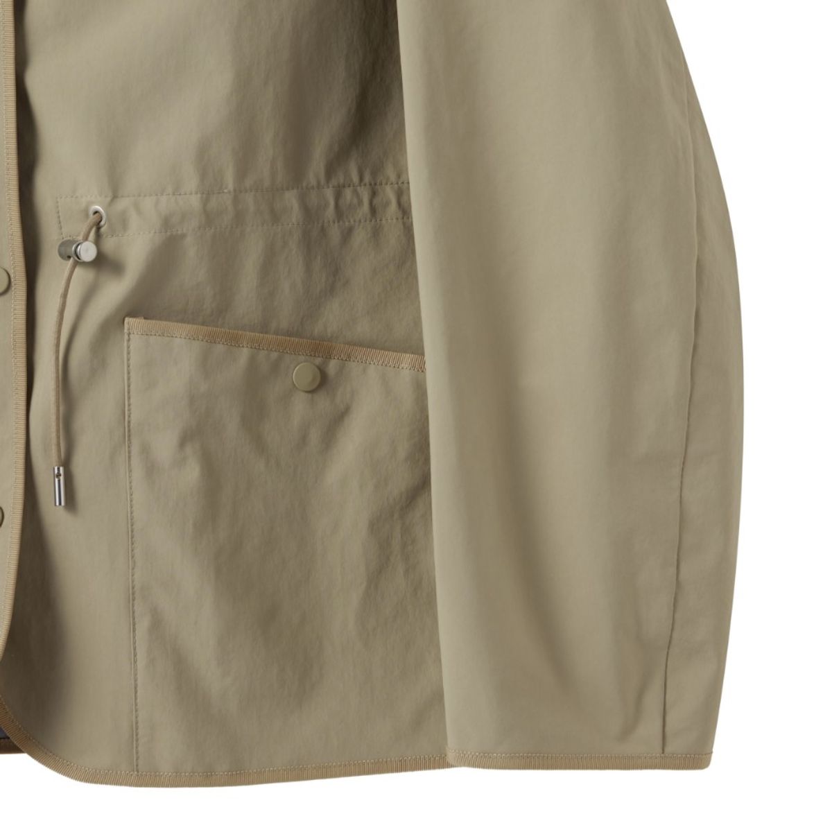 브롬톤 런던(BROMPTON LONDON) W WEATHER JACKET - BEIGE (P251WJP103)