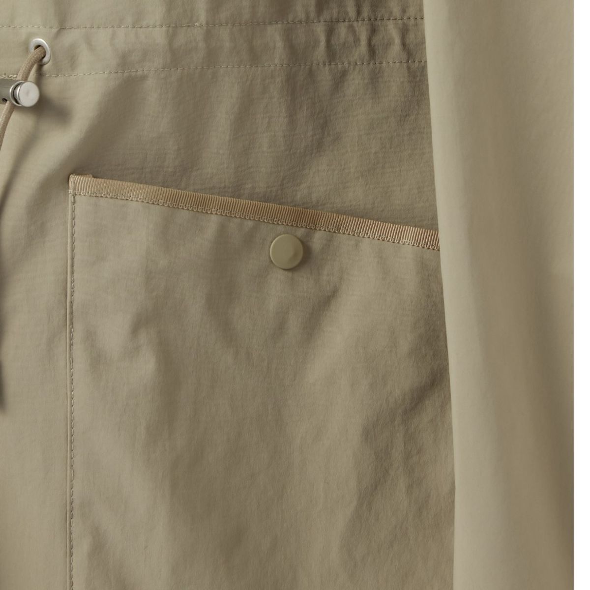 브롬톤 런던(BROMPTON LONDON) W WEATHER JACKET - BEIGE (P251WJP103)
