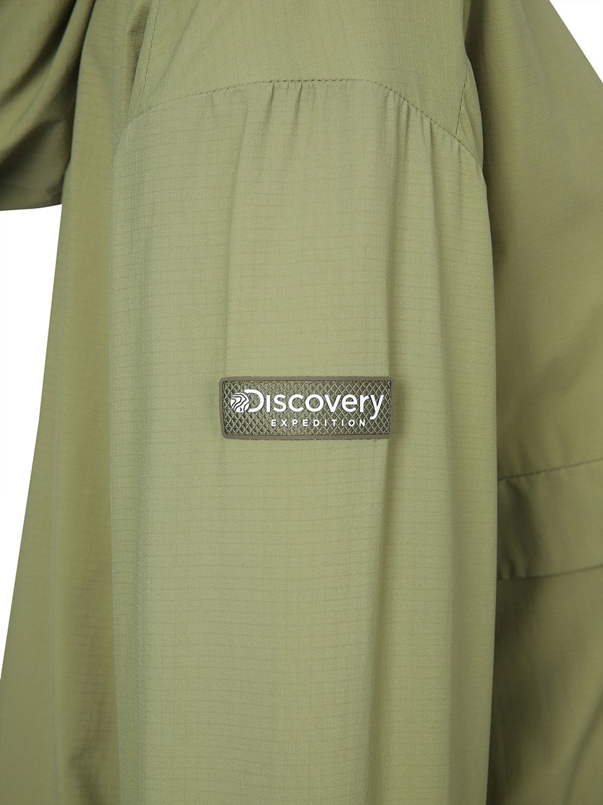 디스커버리 익스페디션(DISCOVERY EXPEDITION) 프레시벤트 여성 아노락 크롭 바람막이 (OLIVE)