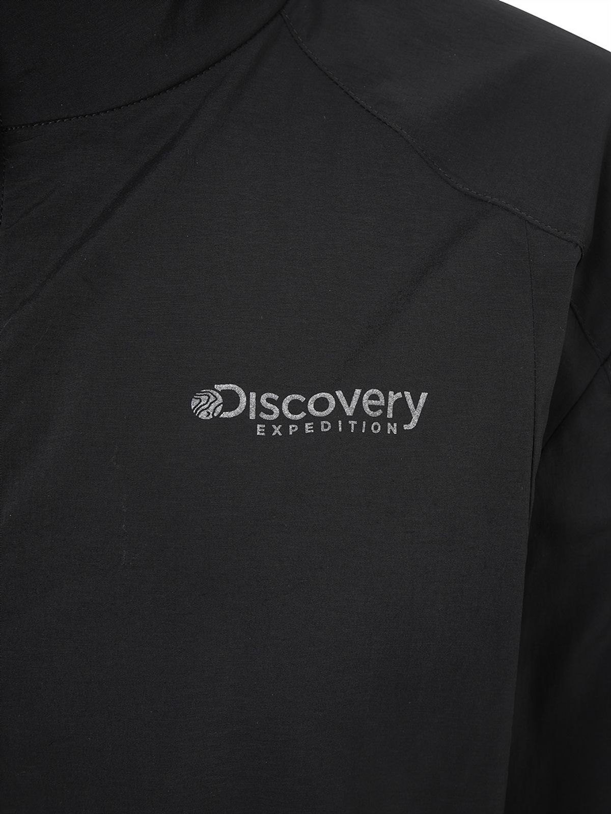 디스커버리 익스페디션(DISCOVERY EXPEDITION) 프레시벤트 여성 폴튼 경량 세미오버핏 트레이닝 자켓 (BLACK)