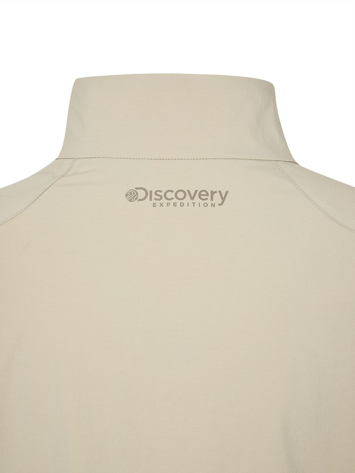 디스커버리 익스페디션(DISCOVERY EXPEDITION) 프레시벤트 여성 폴튼 경량 세미오버핏 트레이닝 자켓 (L/BEIGE)