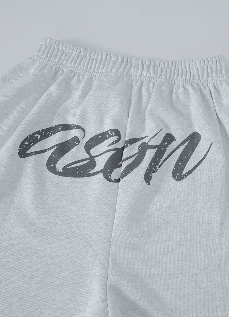 ★as''on★LOOSE TRAINING PANTS / WHITE MELANGE★韓国送料込 MUSINSA | ASON LOOSE TRAINING PANTS / WHITE MELANGE