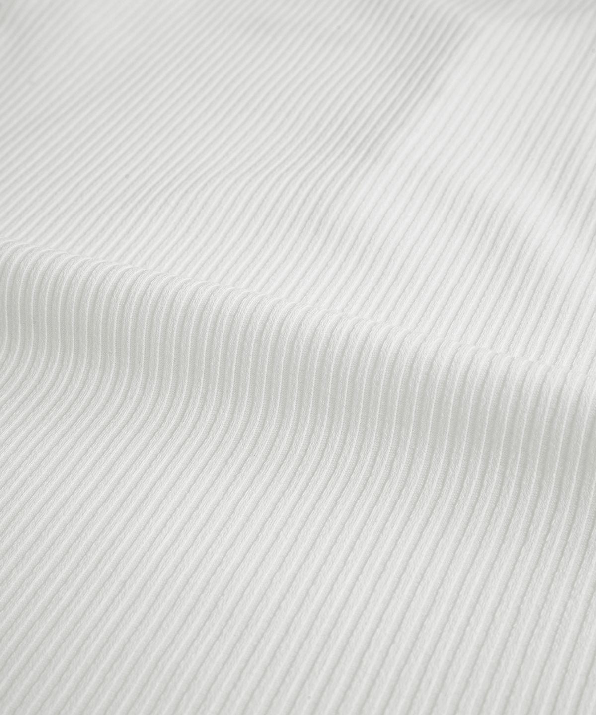 애즈온(ASON) WISH RIBBED BUTTON TEE / IVORY