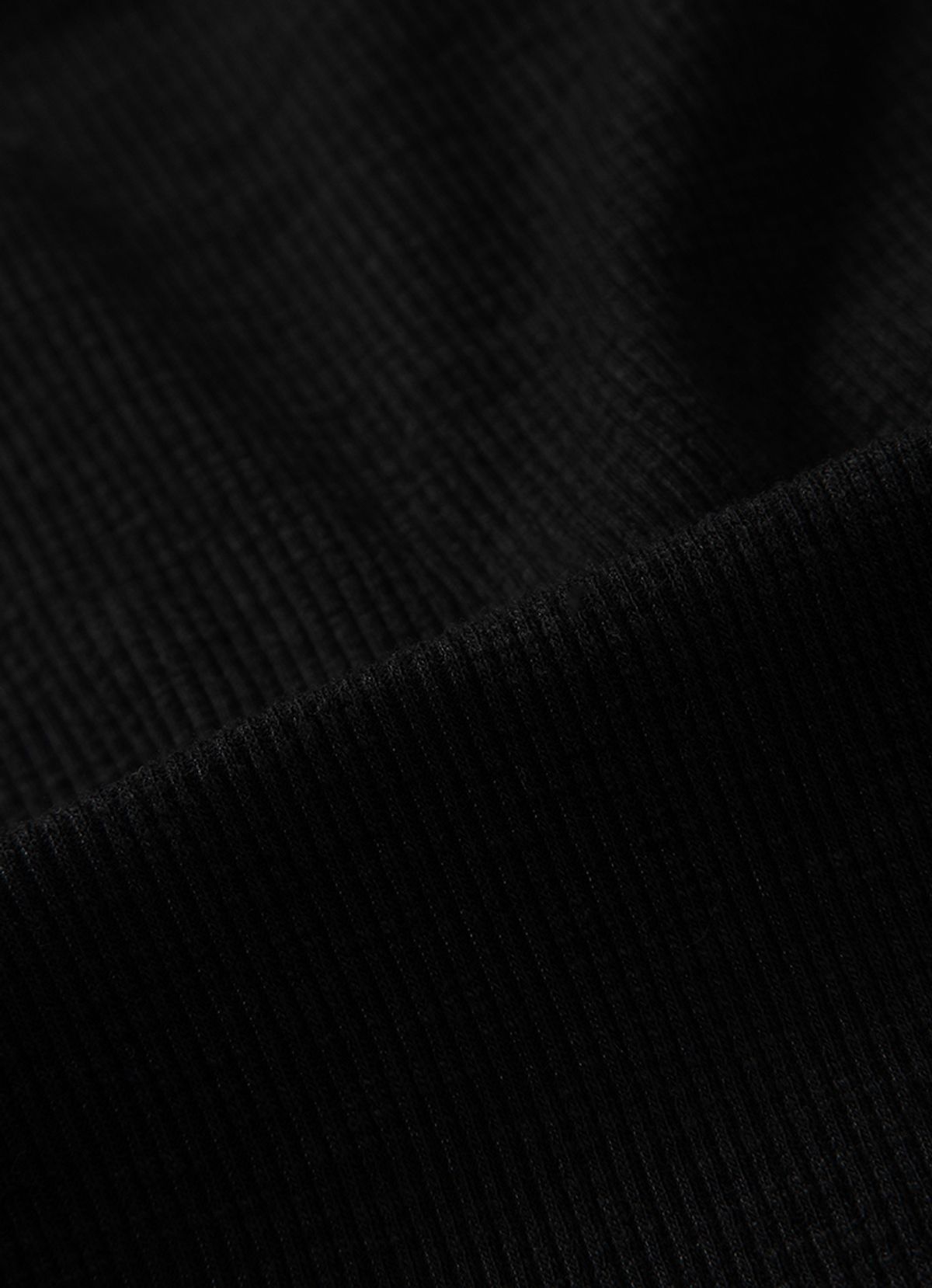 애즈온(ASON) IVY COLLAR LONG SLEEVE / BLACK
