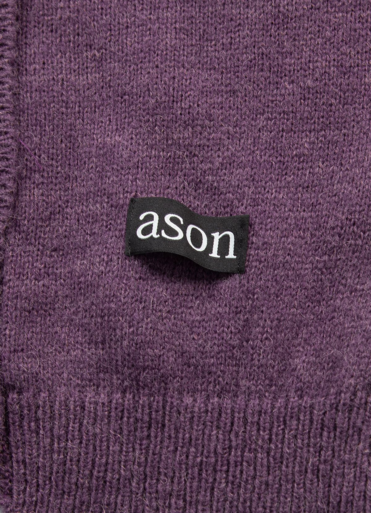 애즈온(ASON) HAPPER CARDIGAN / PURPLE