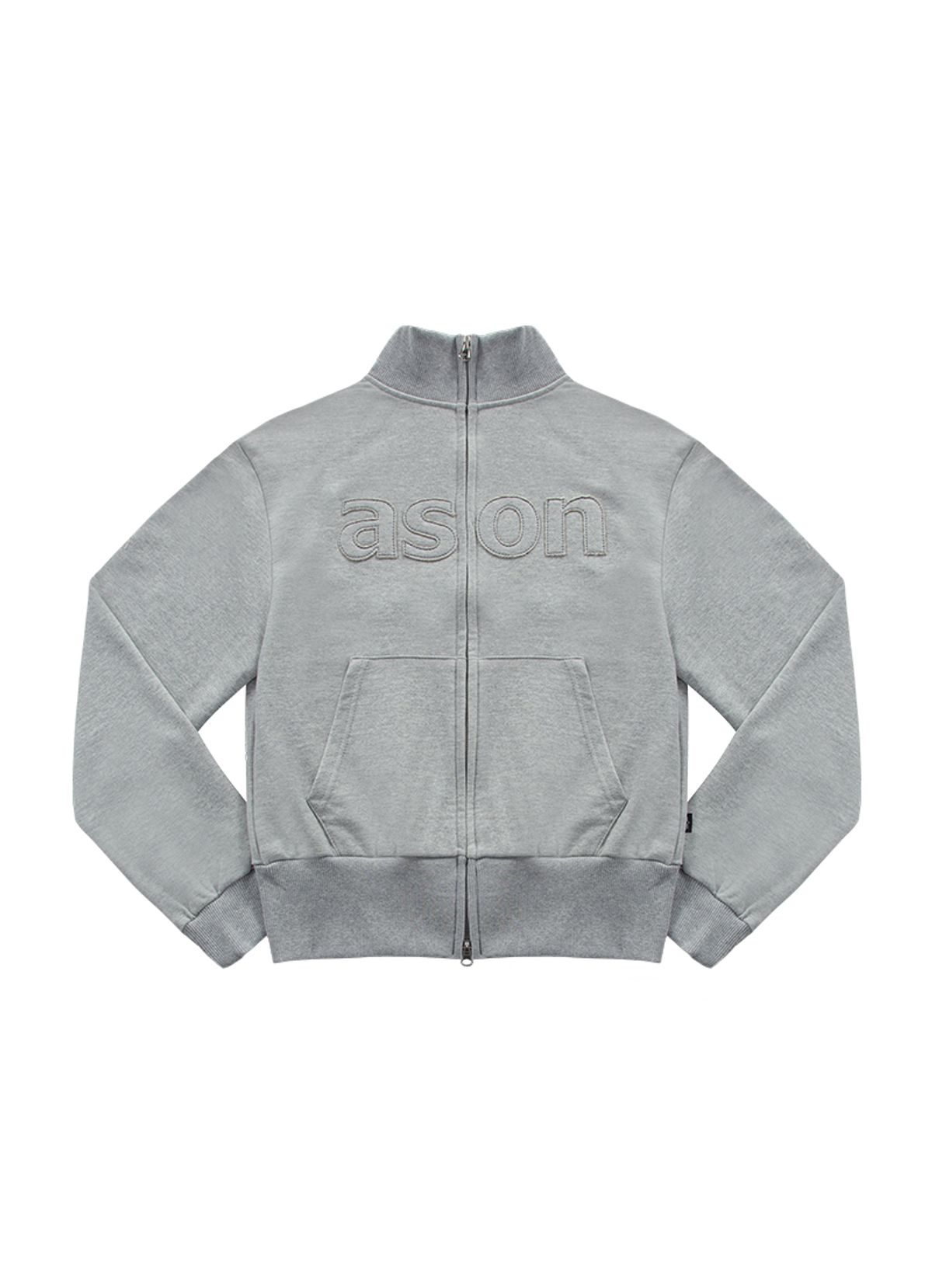 애즈온(ASON) BAY SWEAT ZIP-UP / GRAY