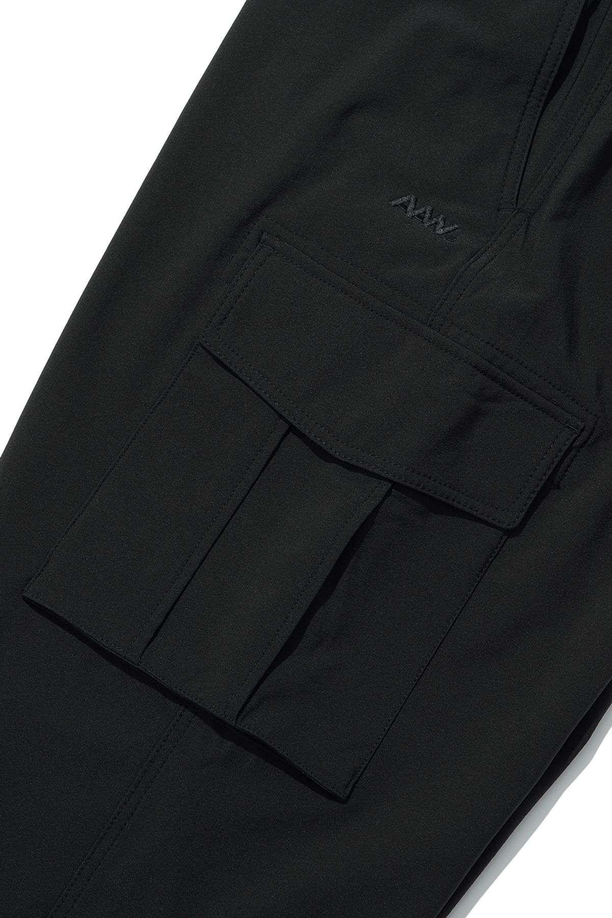 올어바웃뉴(ALL ABOUT NEW) 파라수트 세미 와이드 팬츠 블랙 ANZ1PL01ABK