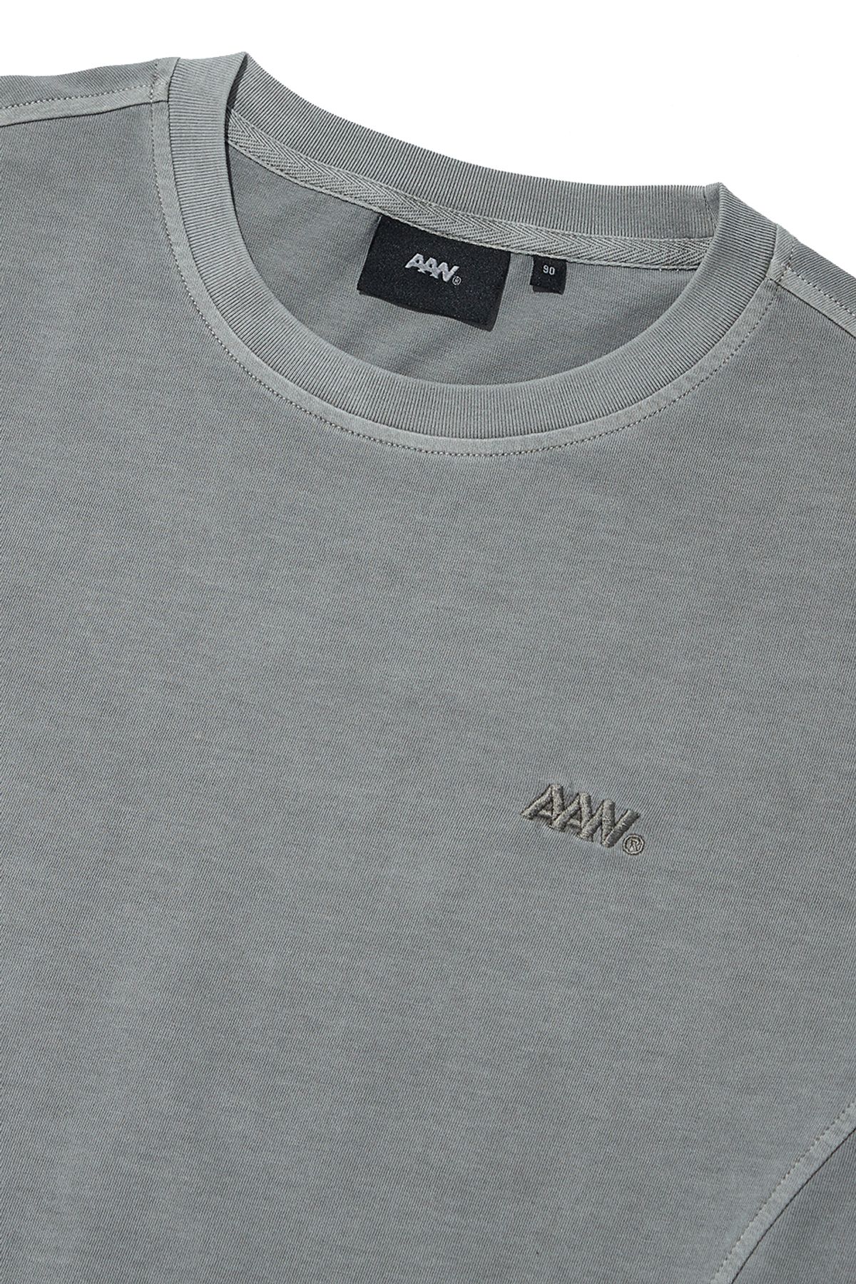 올어바웃뉴(ALL ABOUT NEW) 피그먼트 긴팔티 스톤 ANZ1TR03AST