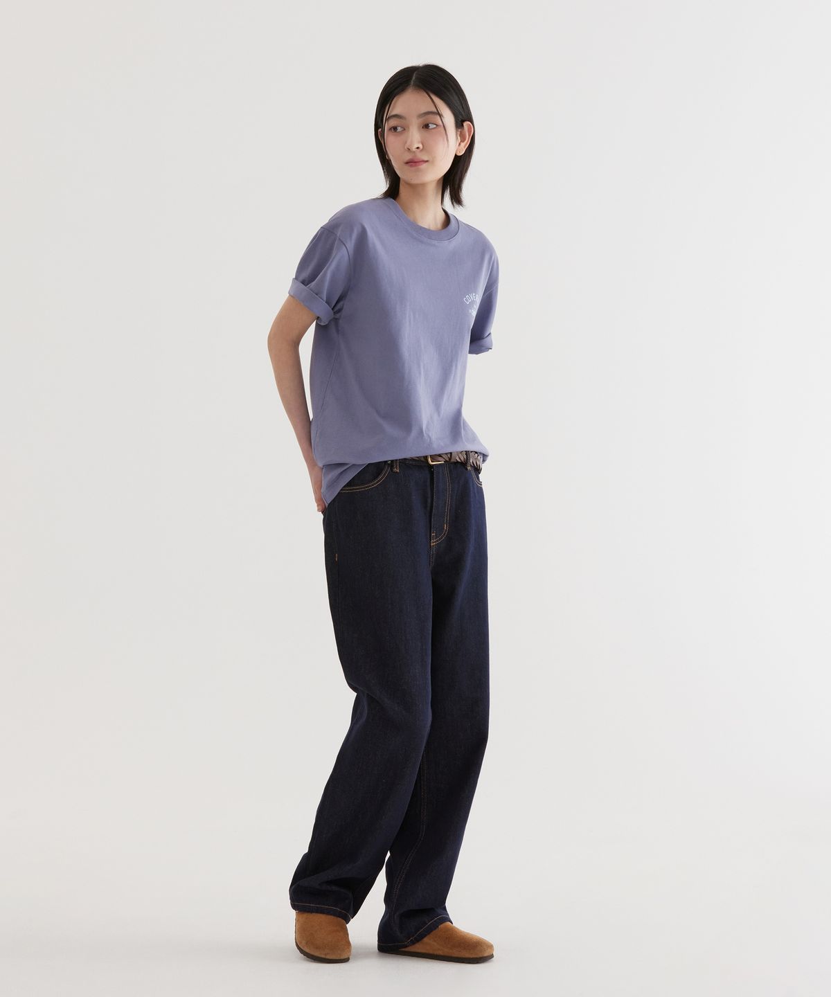 커버낫(COVERNAT) 레귤러 워싱 데님 팬츠 Indigo