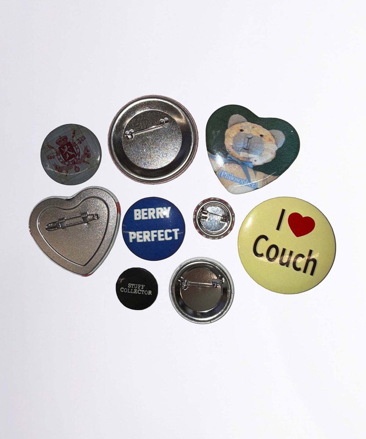 스컬프터(SCULPTOR) Tin Brooch Set Multi