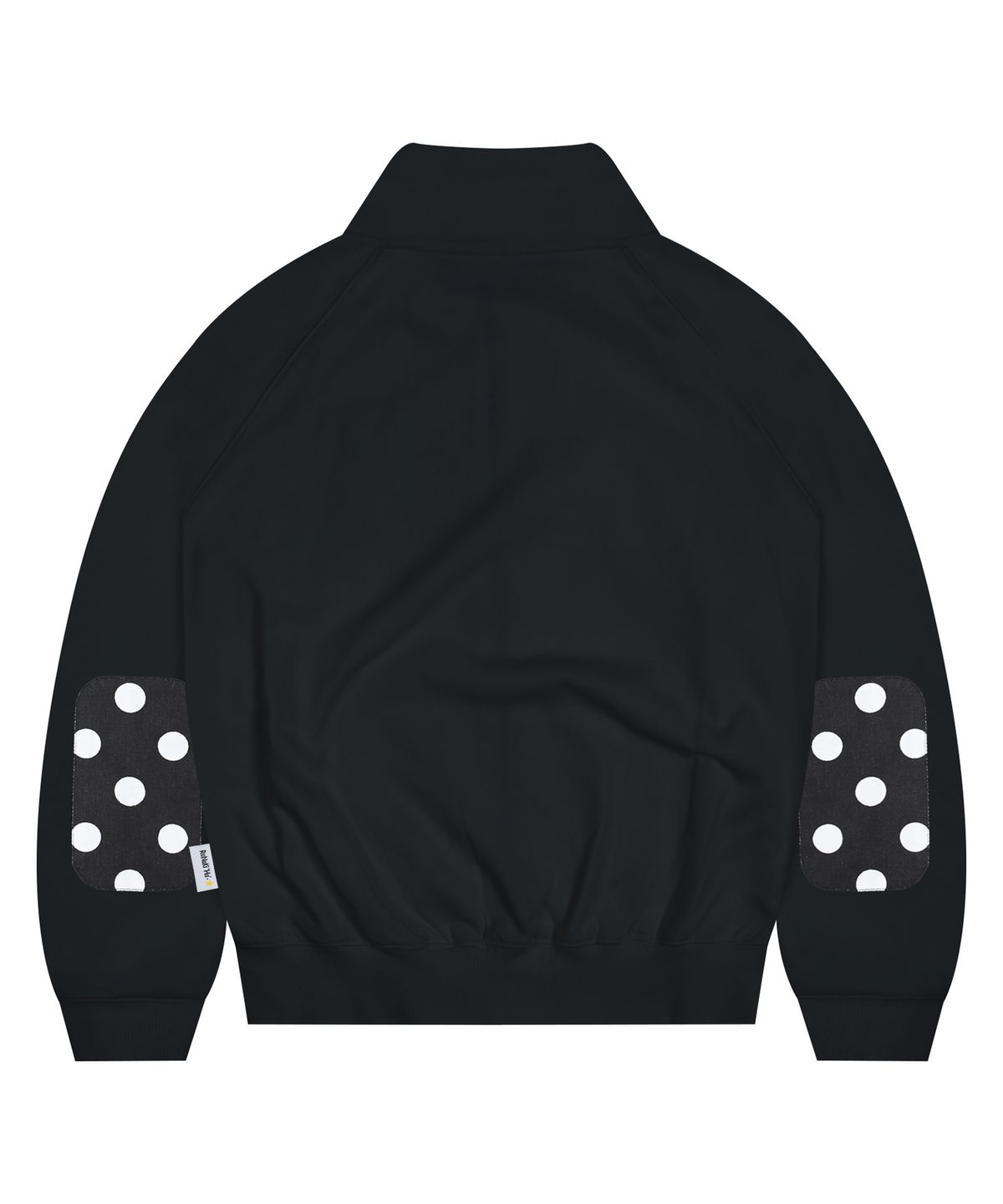 루나키후(RuNaKi'Hu') WXJ019 도트 플라워 스웻 집업 (BLACK)